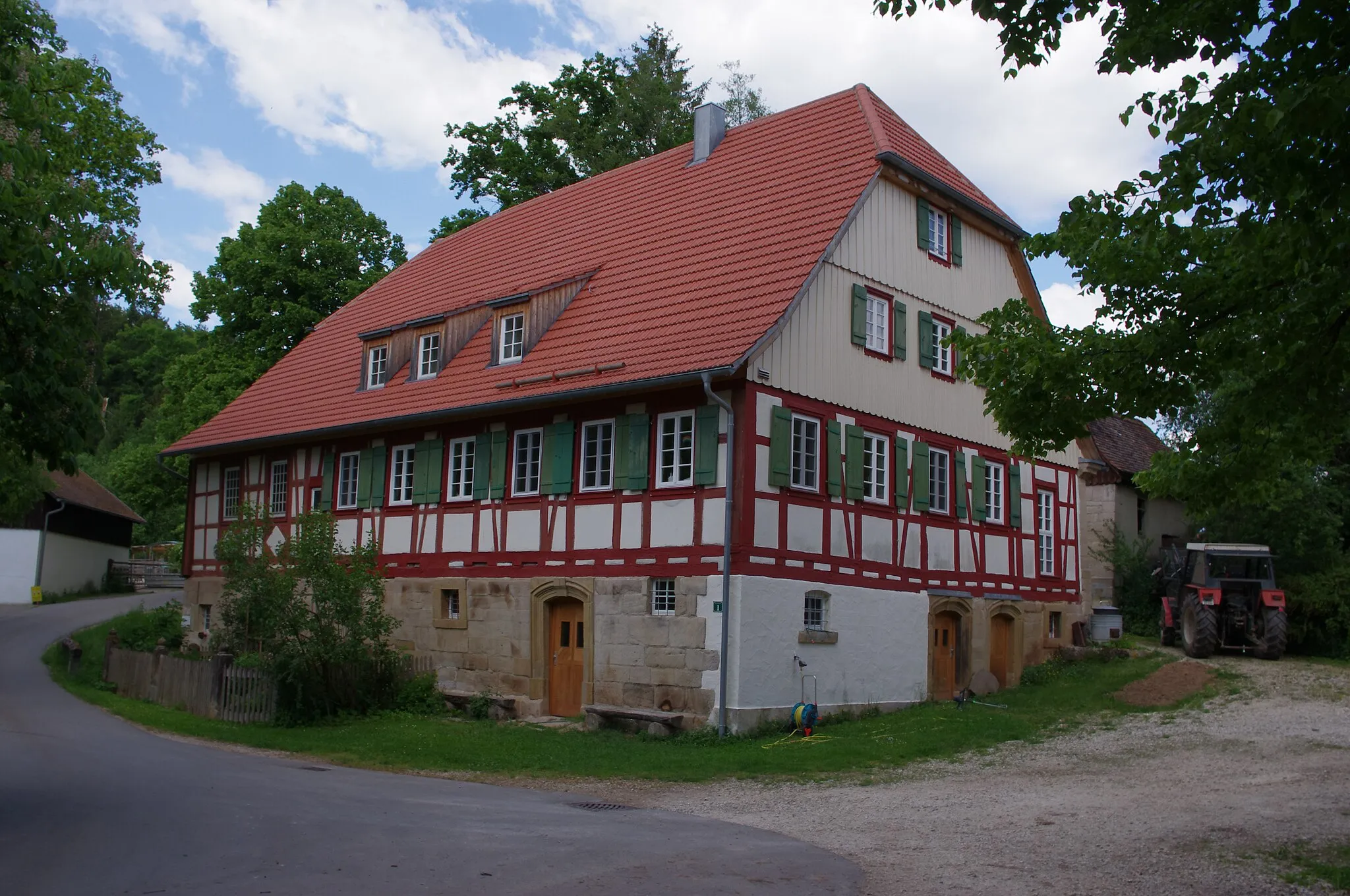 Photo showing: Meuschenmühle, Alfdorf, Rems-Murr-Kreis