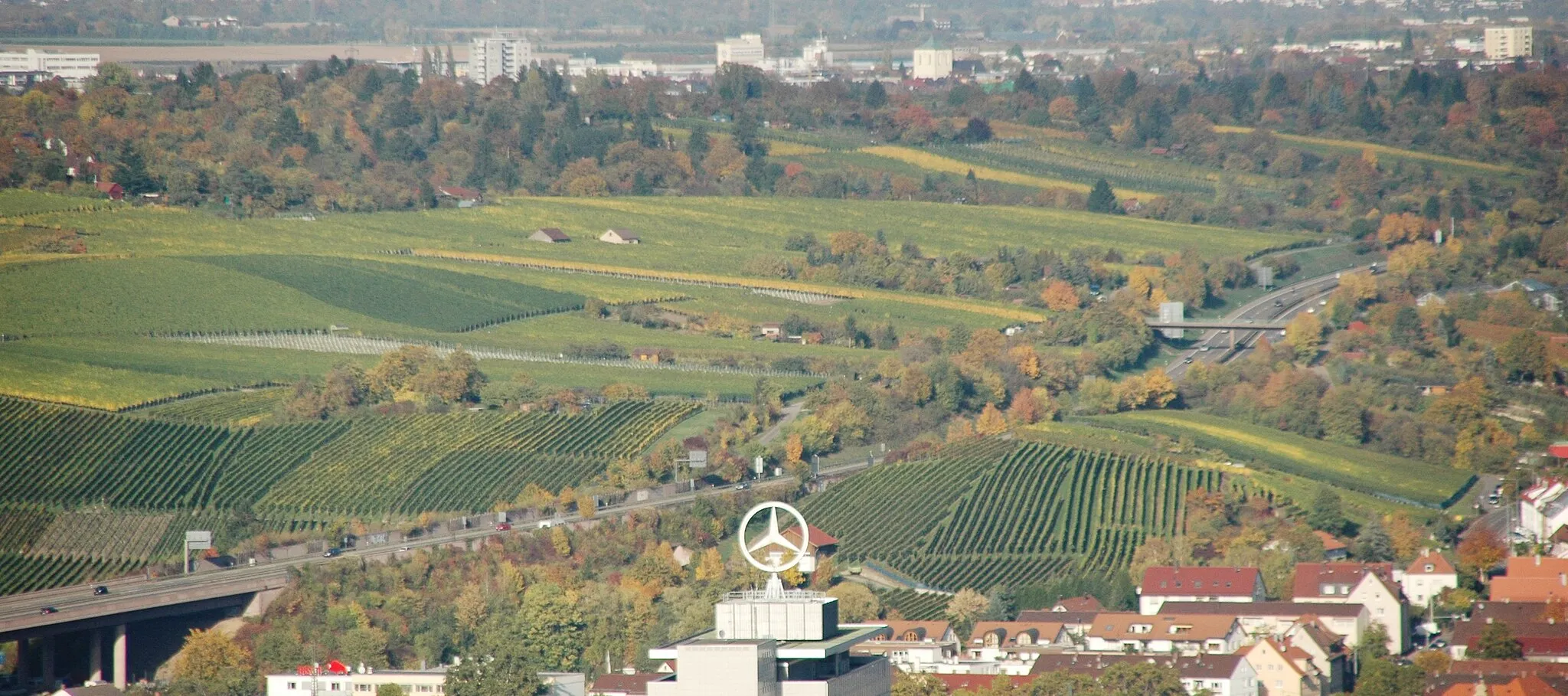 Photo showing: B14 Stuttgart – Waiblingen