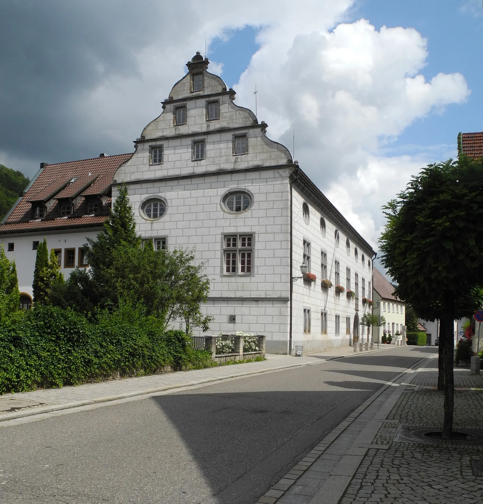 Photo showing: Wiesensteig - Residenzschloss der Helfensteiner (1551)