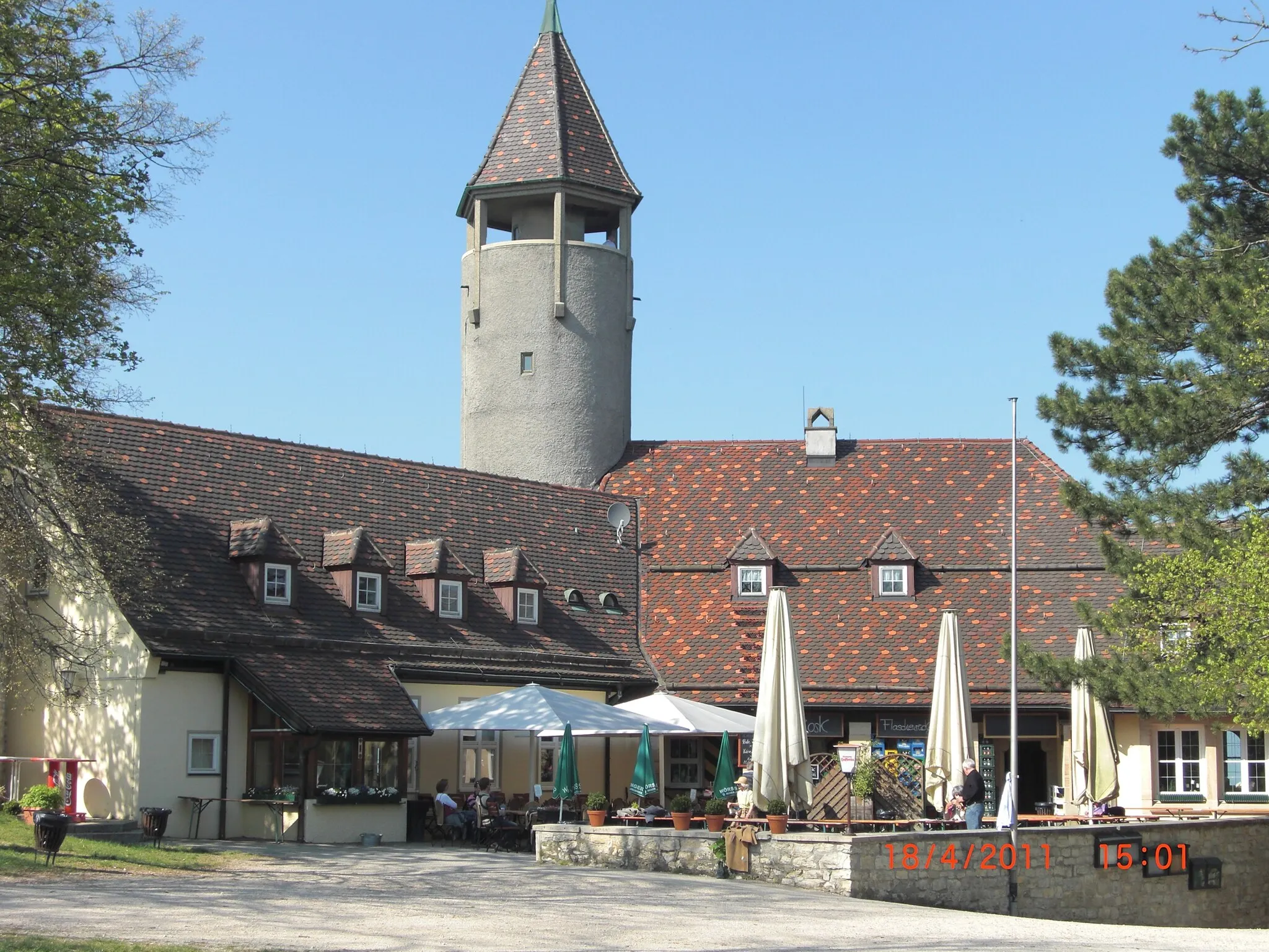 Photo showing: BurgTeck Innenhof