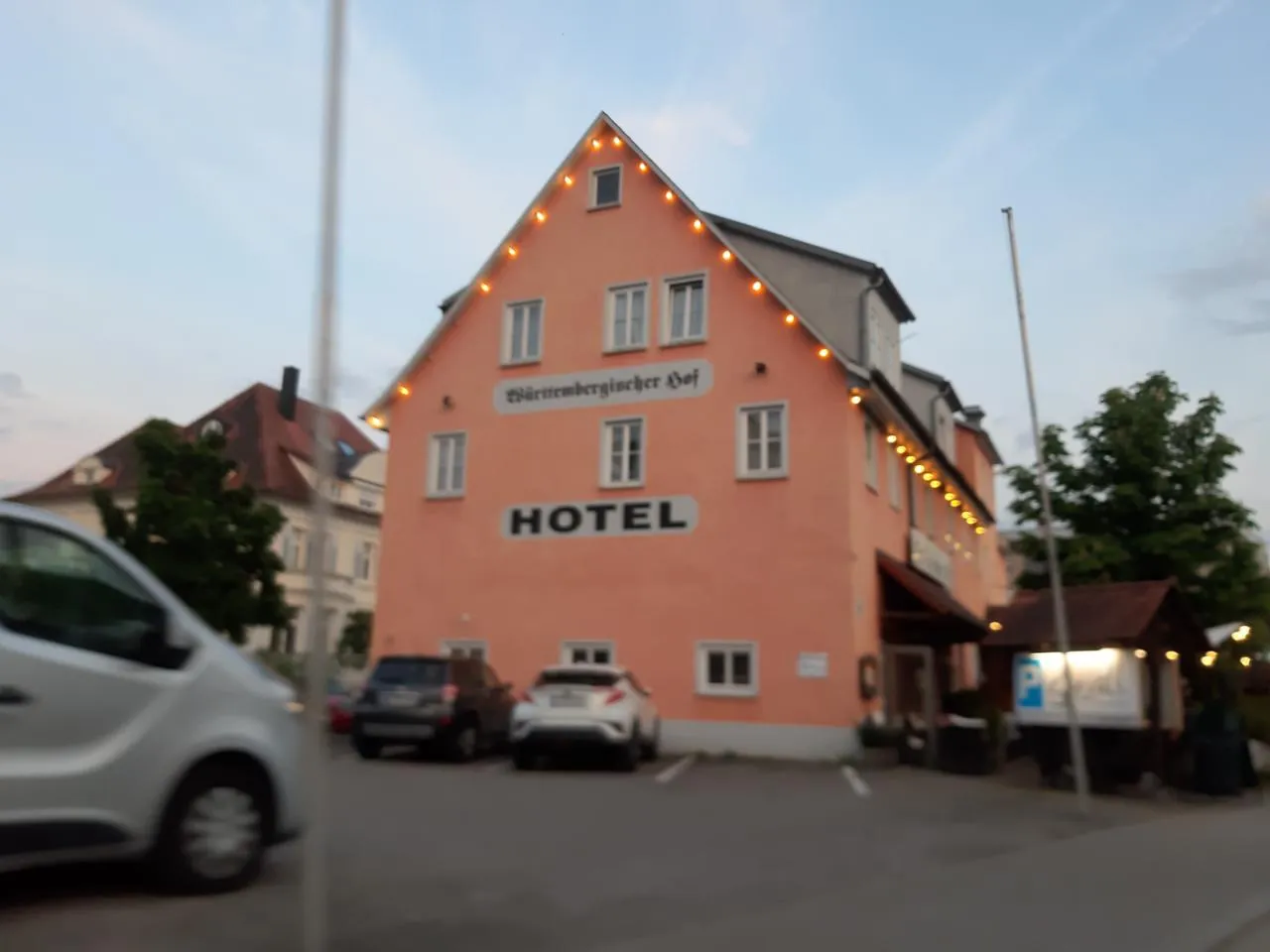 Photo showing: Hotel mit Restaurant
