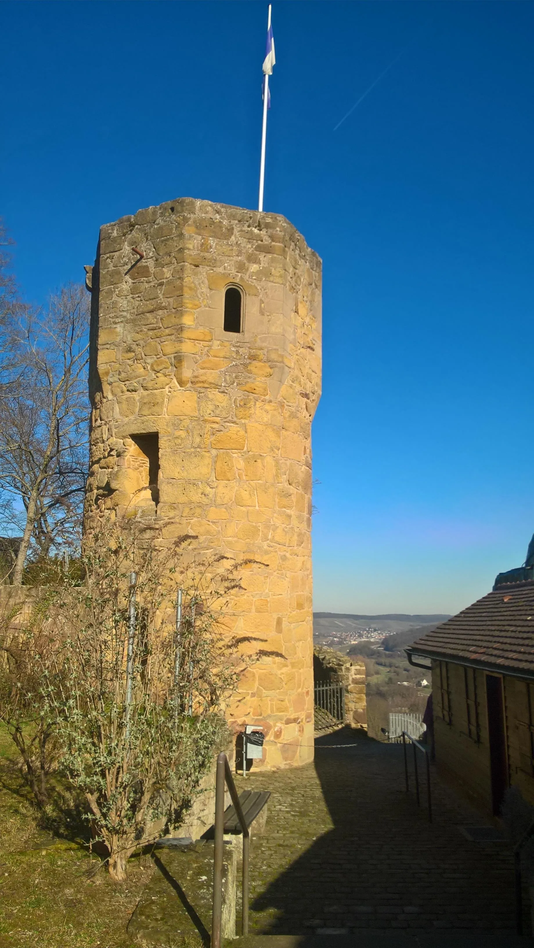 Photo showing: südöstlicher Turm