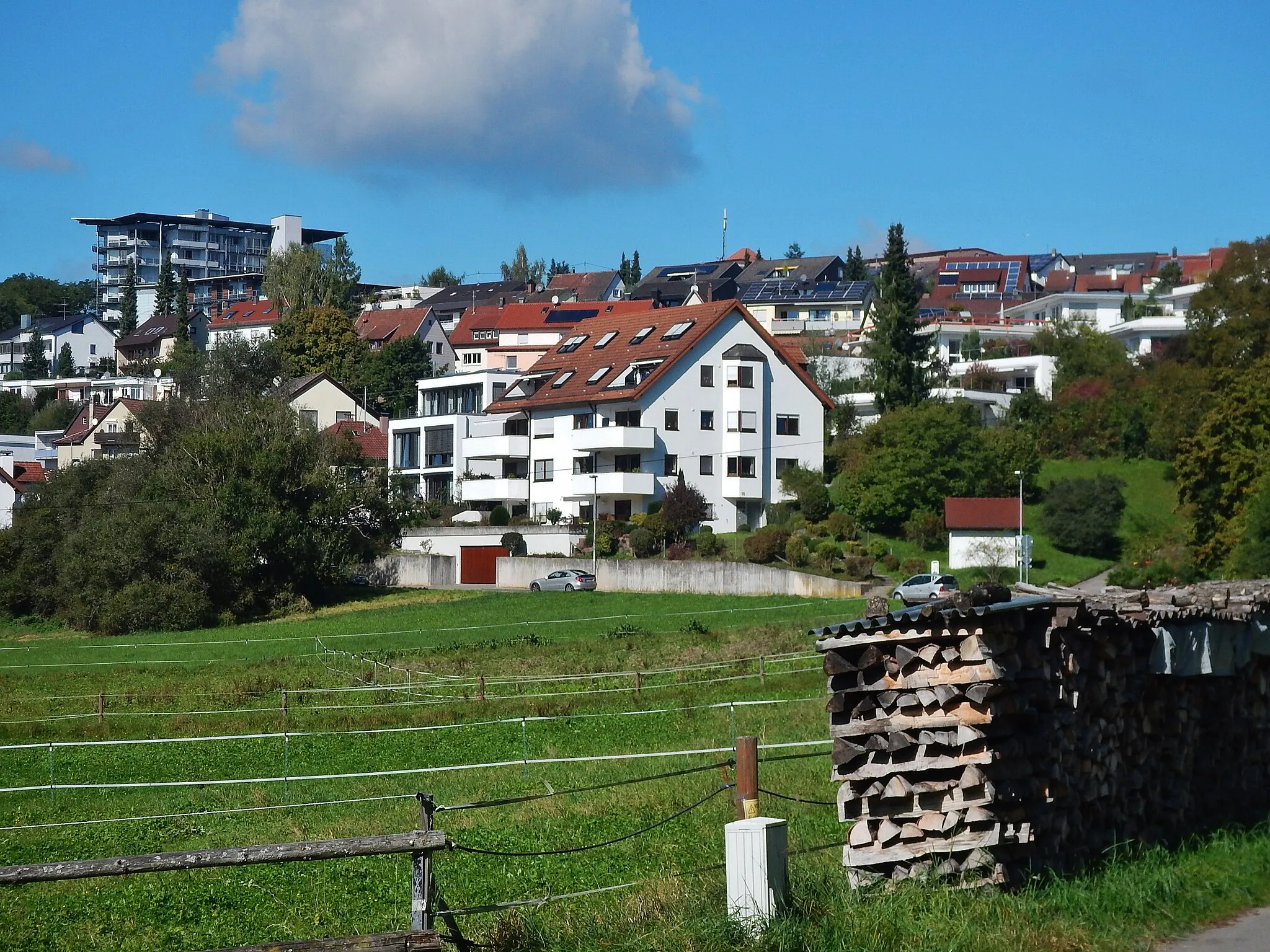 Photo showing: Blick Richtung Musberg