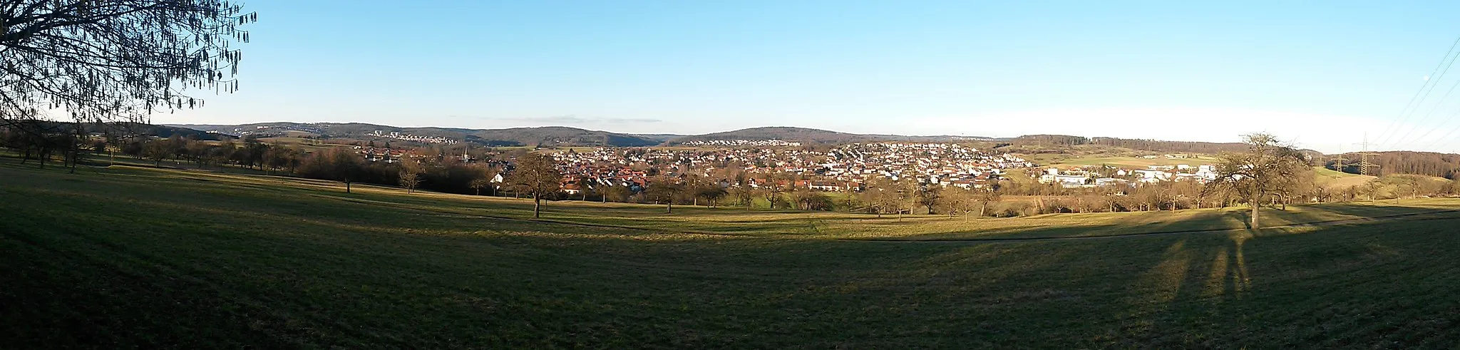 Photo showing: Hochdorf bei Plochingen, Panorama Ansicht