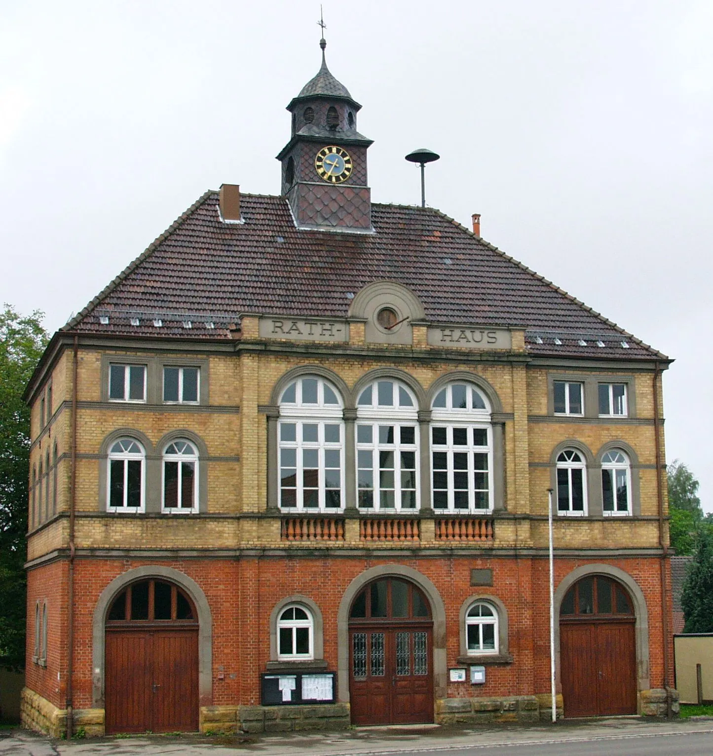 Photo showing: Former town hall of Pfahlbronn, municipality of Alfdorf