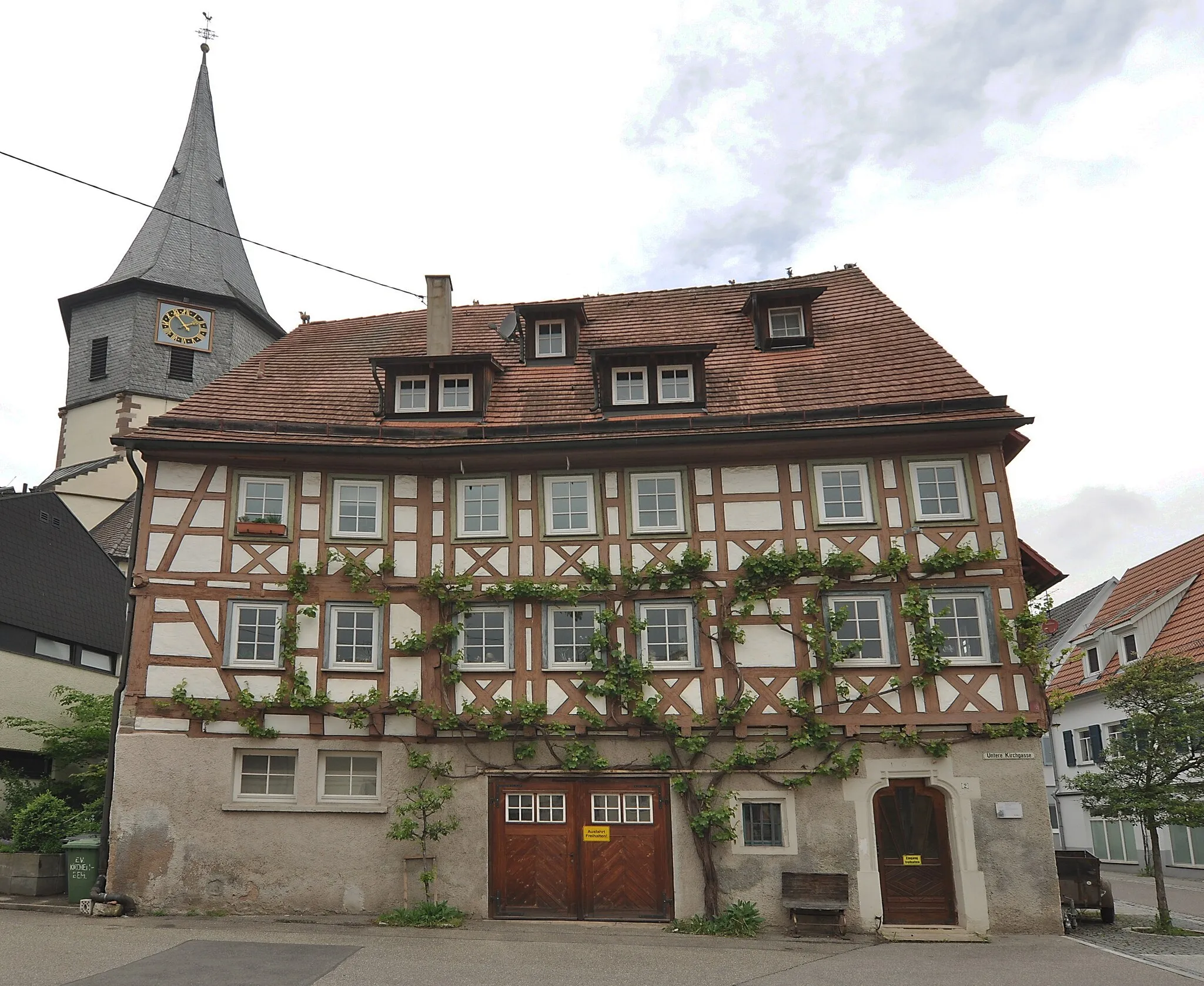 Photo showing: Vaihingen an der Enz-Horrheim, house Untere Kirchgasse 2