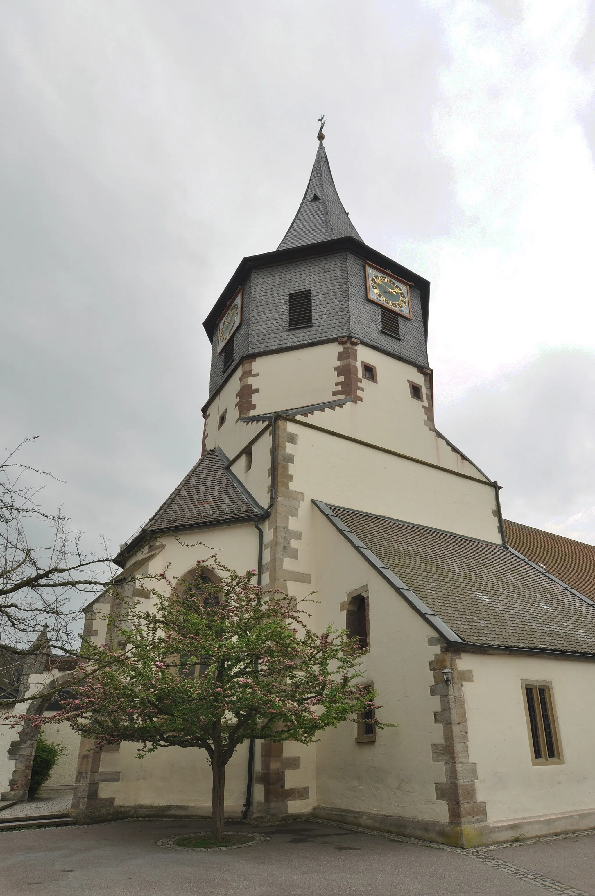 Photo showing: Vaihingen an der Enz-Horrheim, protestant parish church