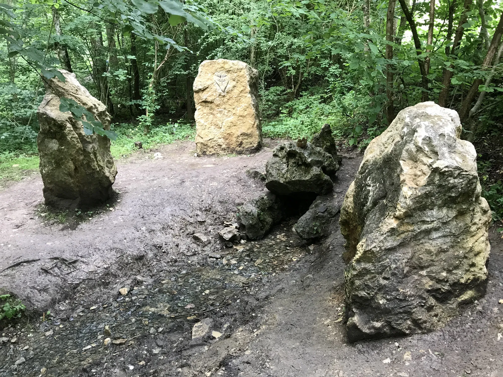 Photo showing: Remsursprung bei Essingen nach der Umgestaltung für die Remstal Gartenschau 2019