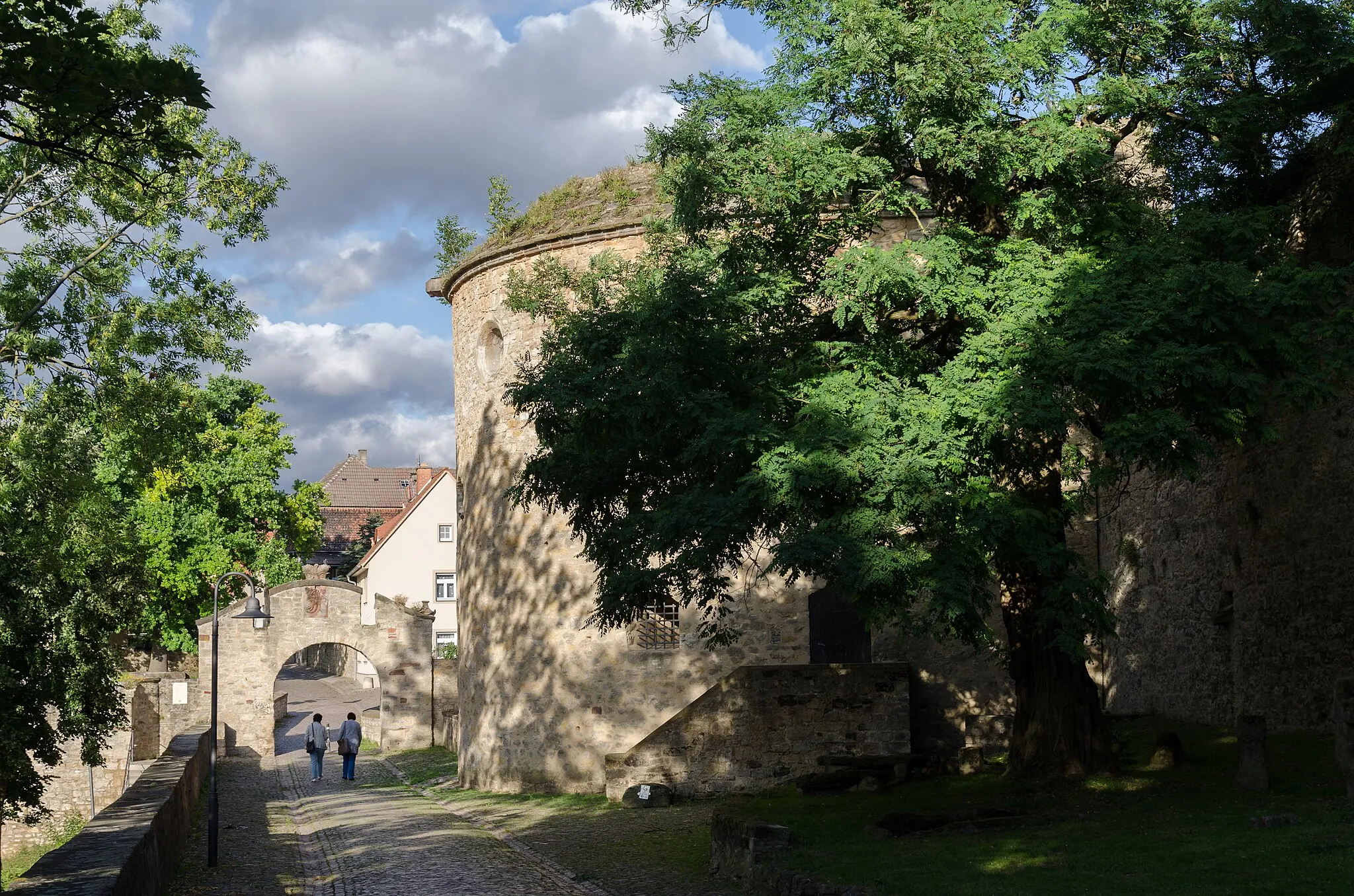 Photo showing: Querfurt, Burg, Nordostbastion