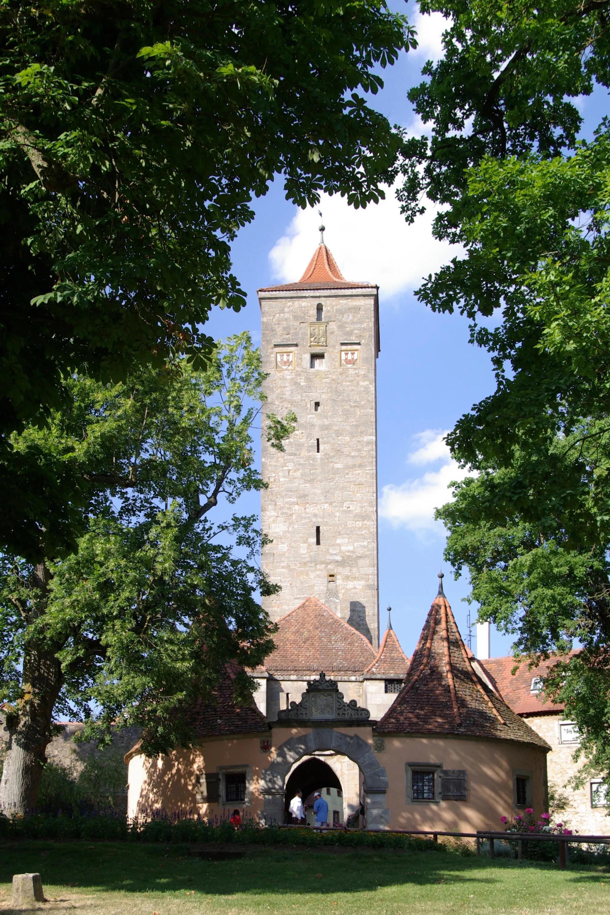 Photo showing: Rothenburg ob der Tauber, Burgtor