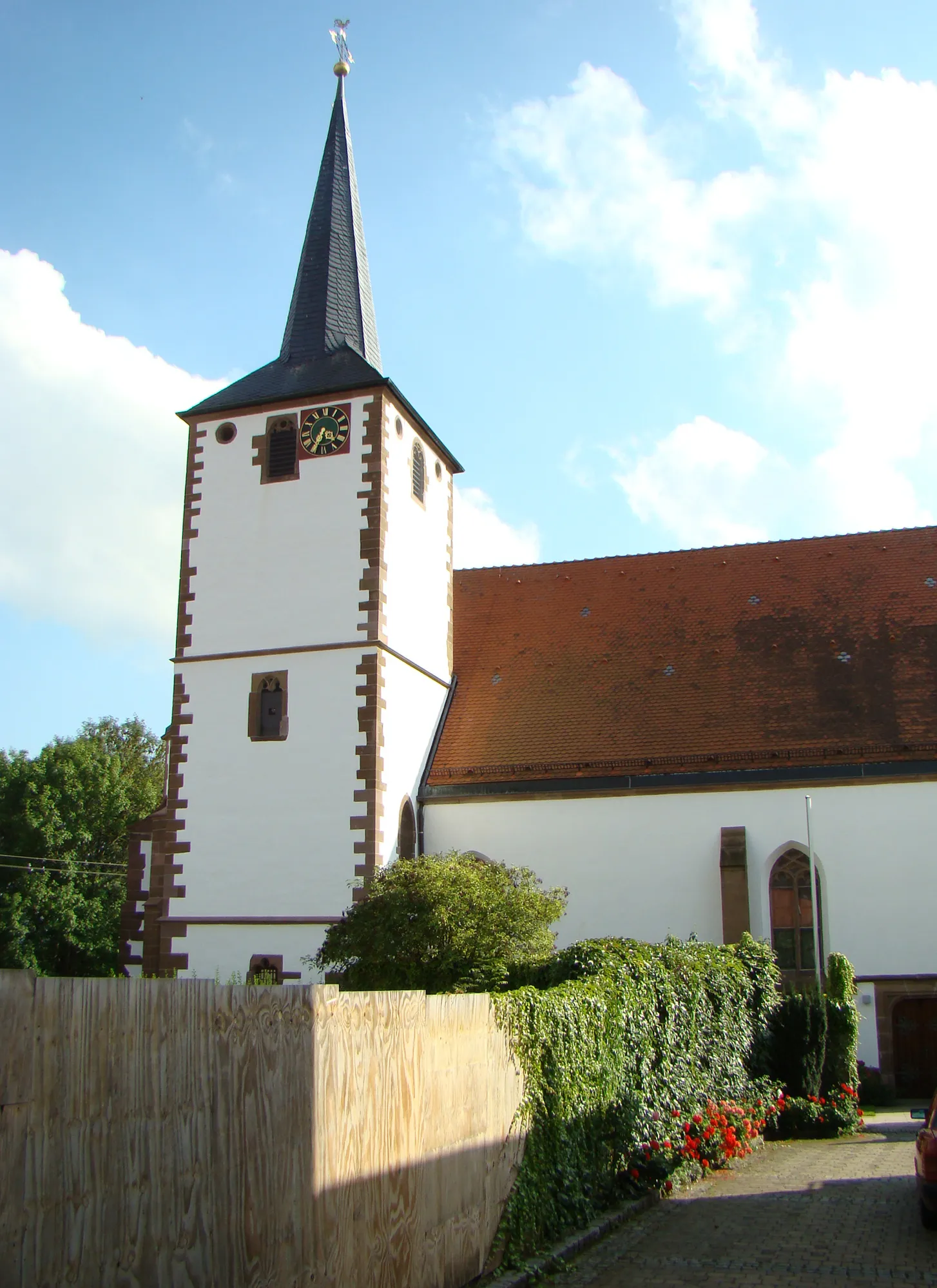 Photo showing: St. Ulrich in Stockheim