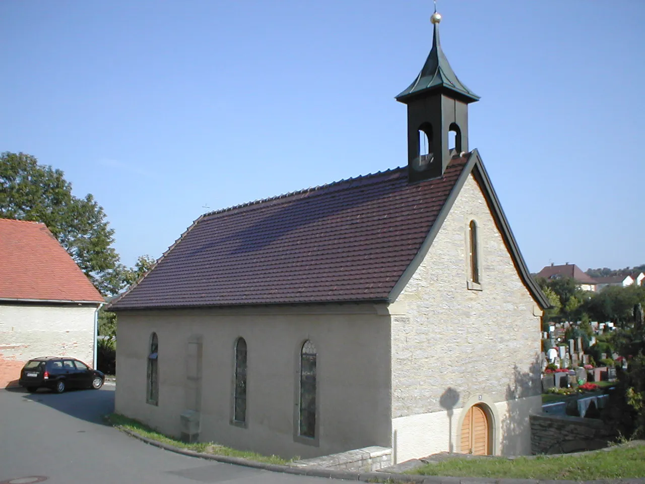 Photo showing: Friedhofskapelle in Neudenau