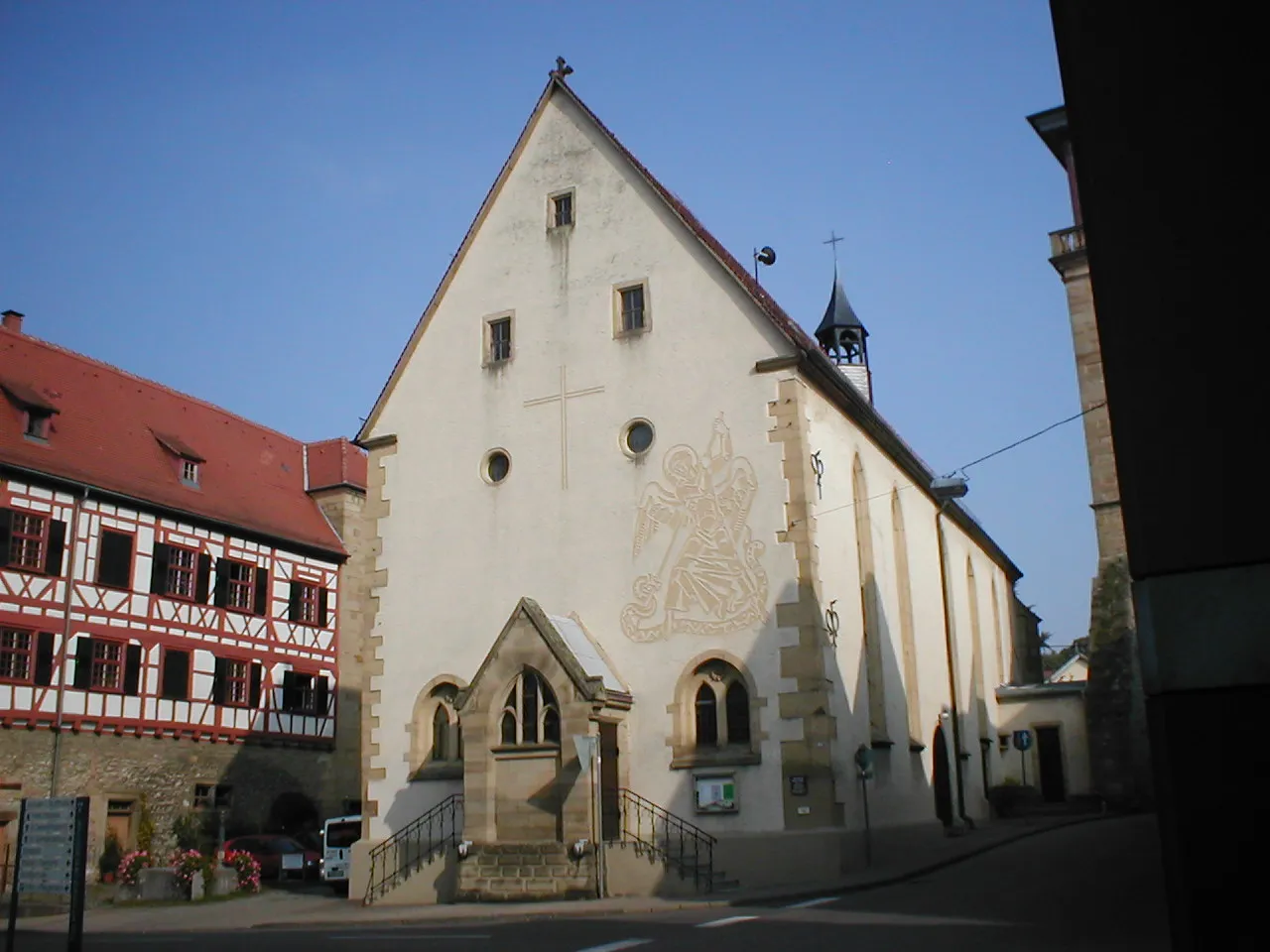 Photo showing: Nikolaikirche in Neuenstadt am Kocher.