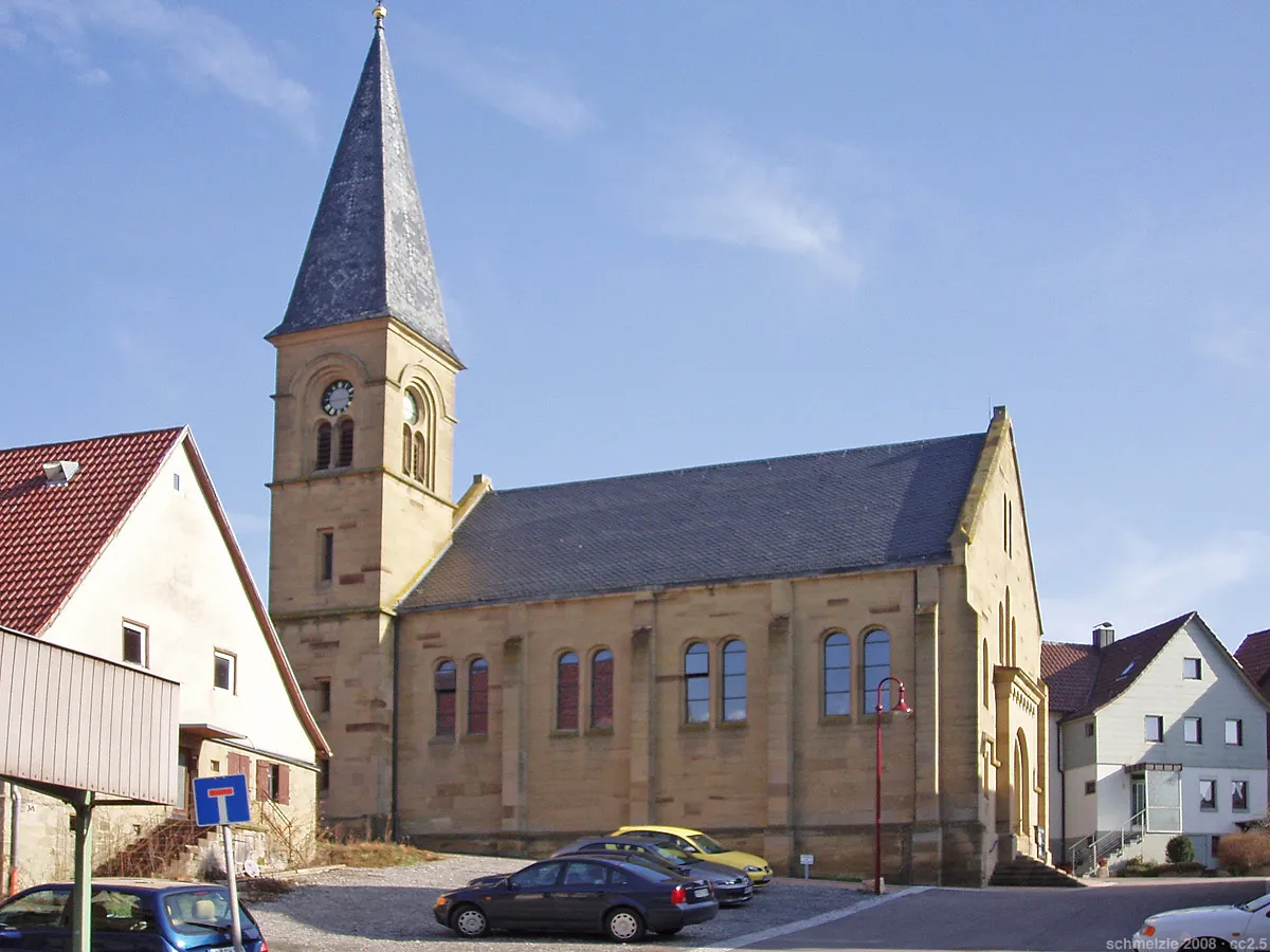 Photo showing: Katholische Kirche in Obersulm-Affaltrach