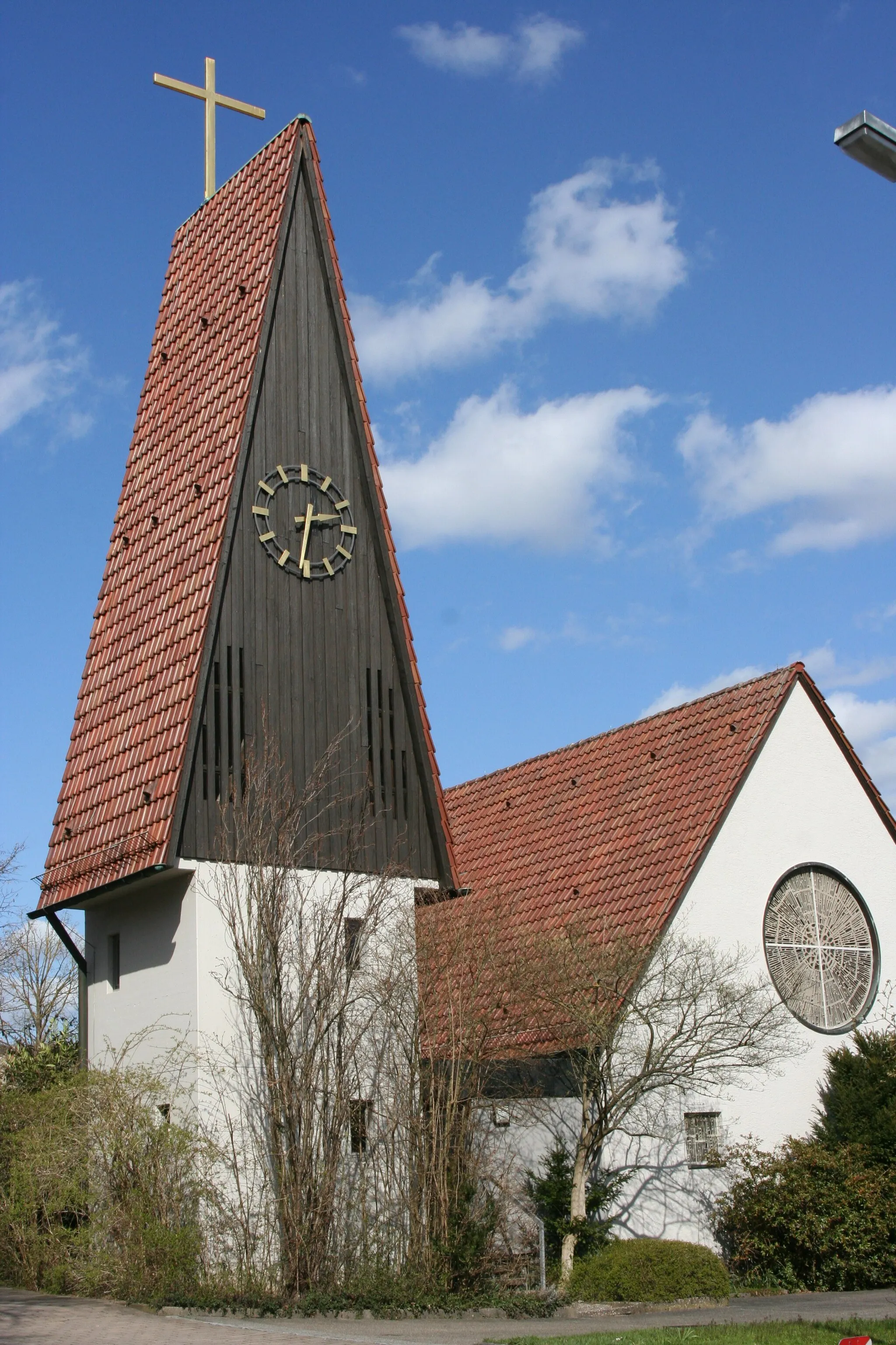Photo showing: The protestant Peace Church in Weinsberg-Grantschen from the South