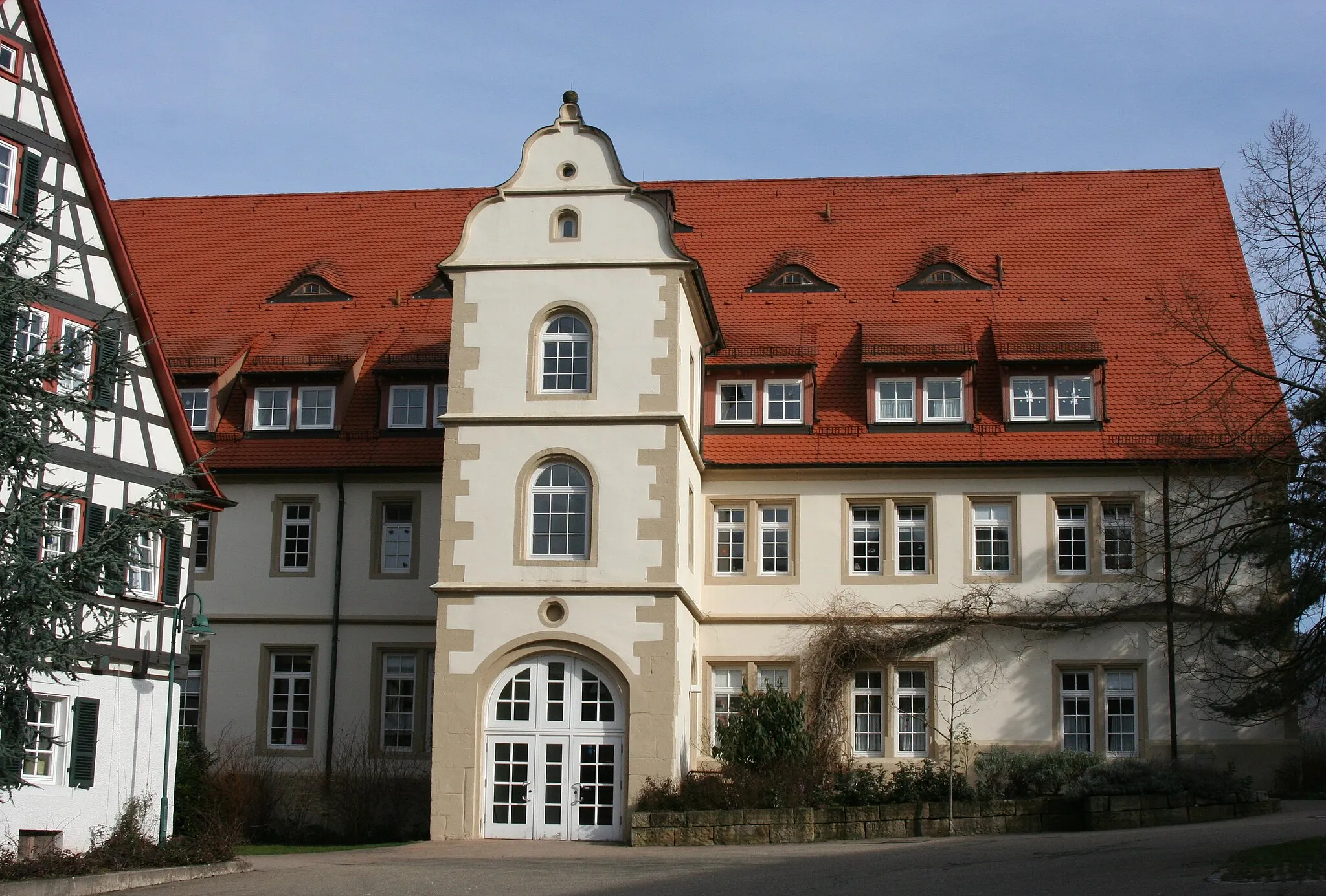 Photo showing: The former Cistercian nunnery in Löwenstein-Lichtenstern. Former cooper's house