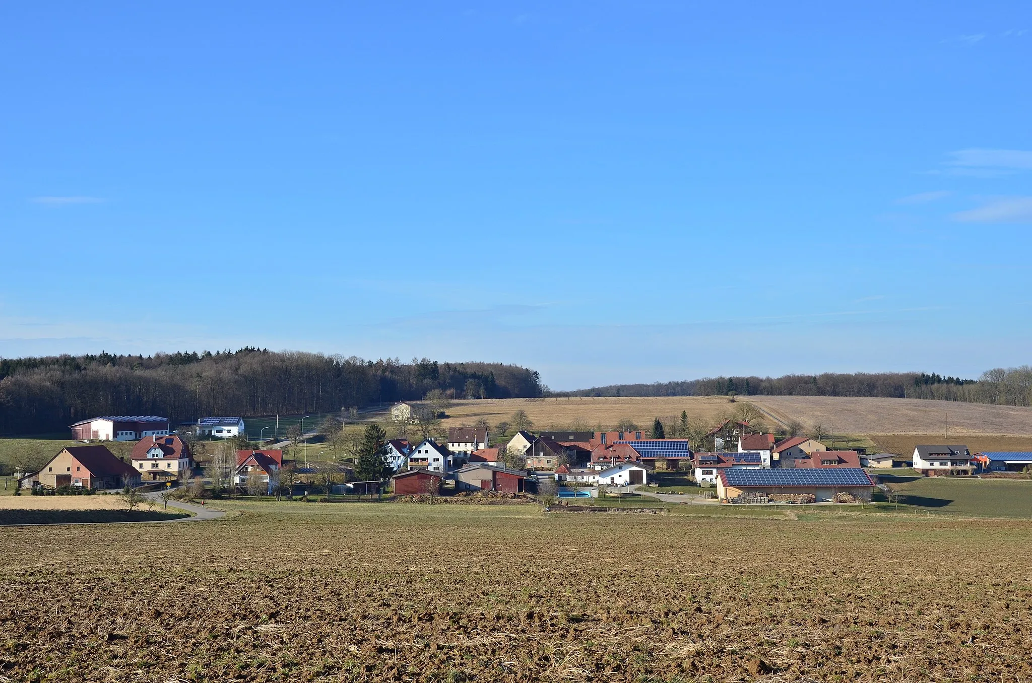 Photo showing: Blick auf Bernbrunn