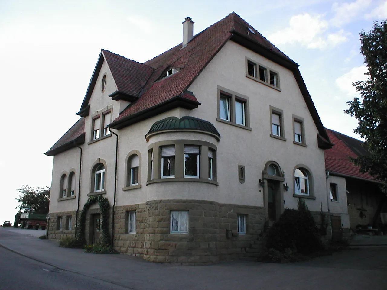 Photo showing: Anwesen krauth in Obergriesheim, erbaut 1910