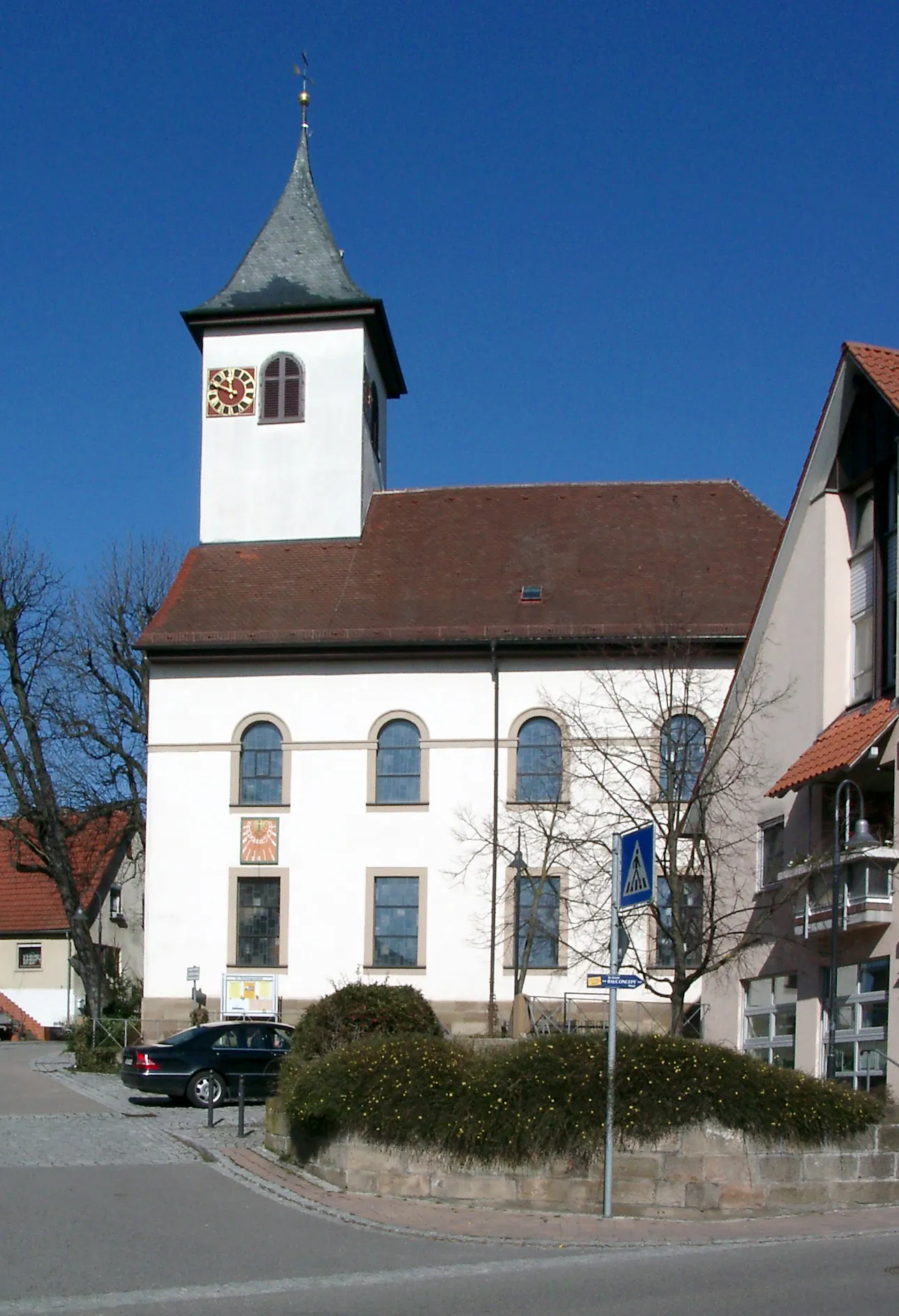 Photo showing: Auenstein, Evangelische Jakobuskirche