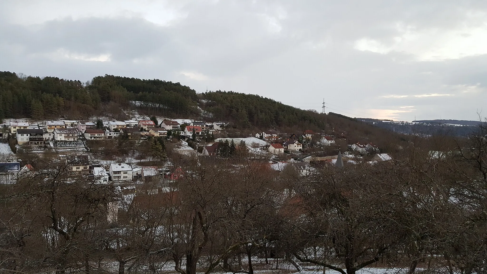 Photo showing: Grünsfeldhausen.