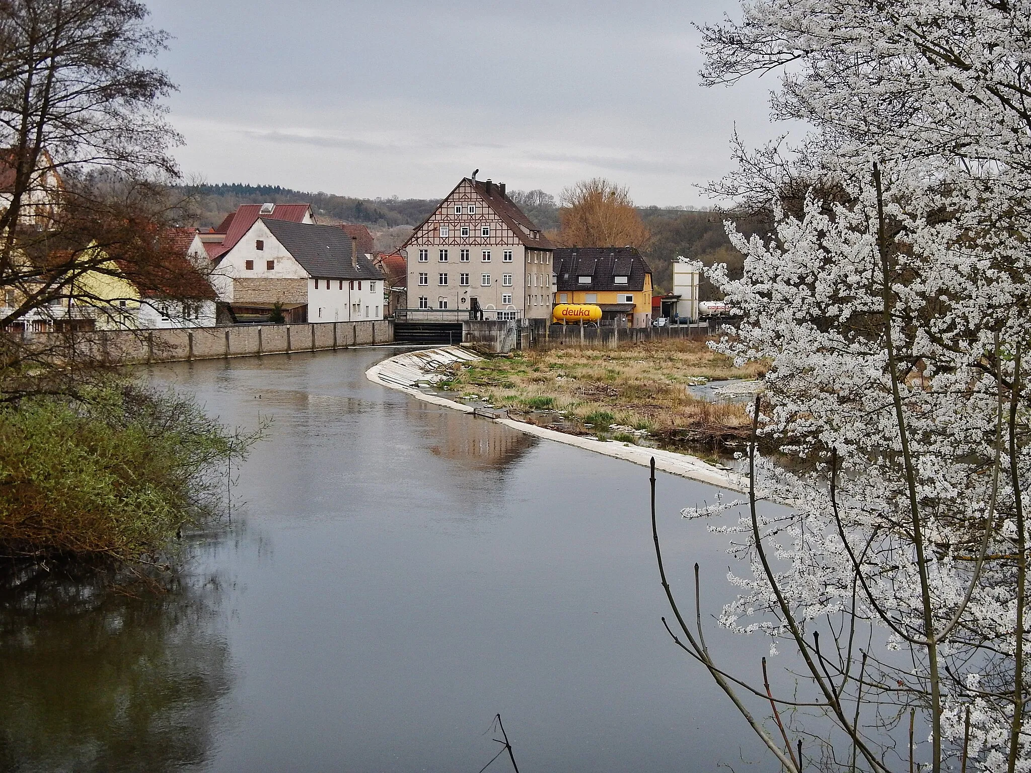 Photo showing: Jagst bei Schöntal