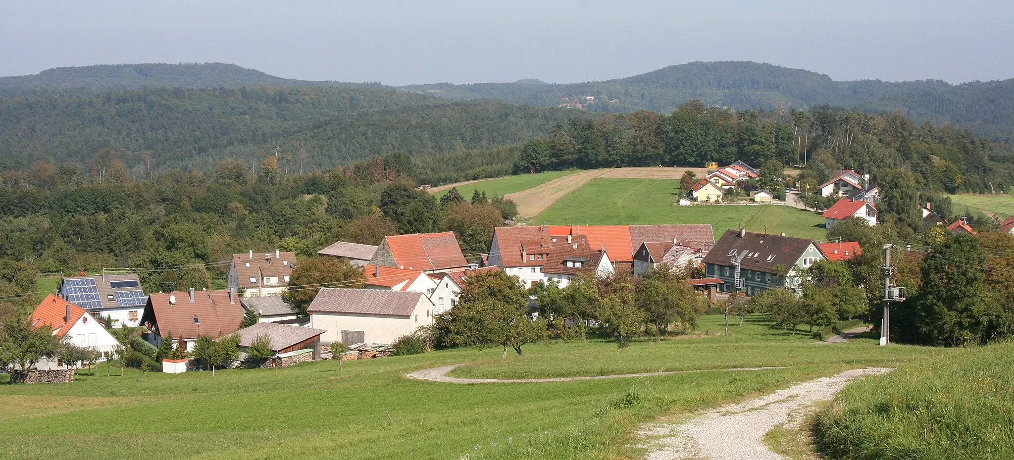 Photo showing: The village Stocksberg in Beilstein