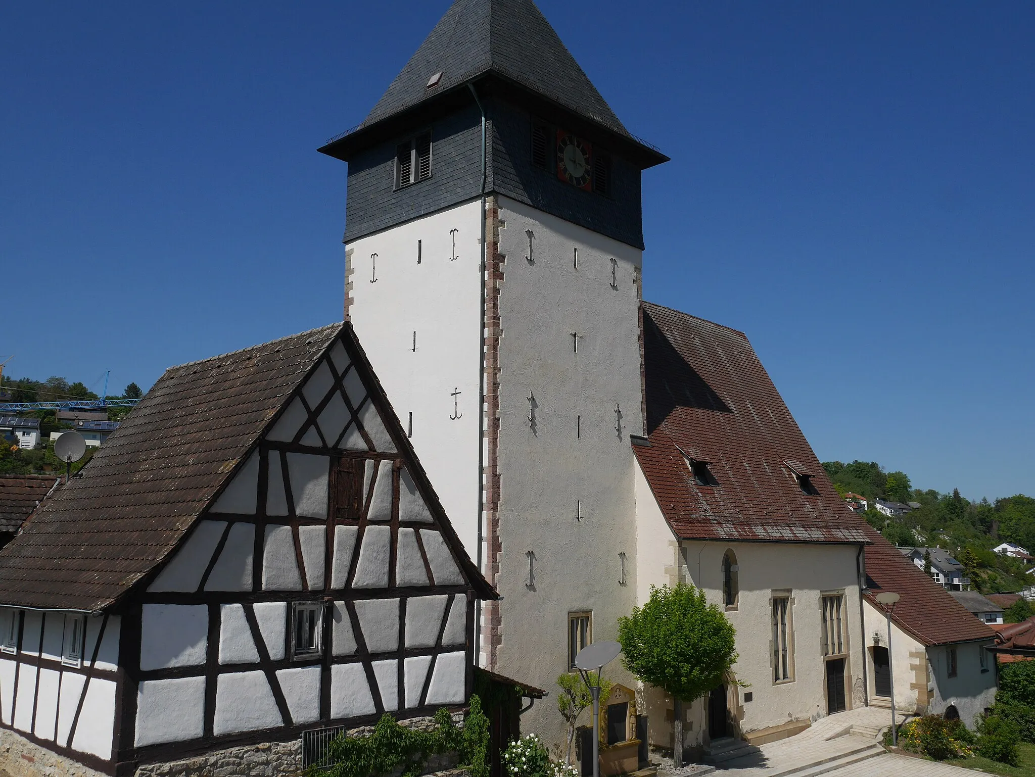 Photo showing: Protestant Church (Iptingen) Süd