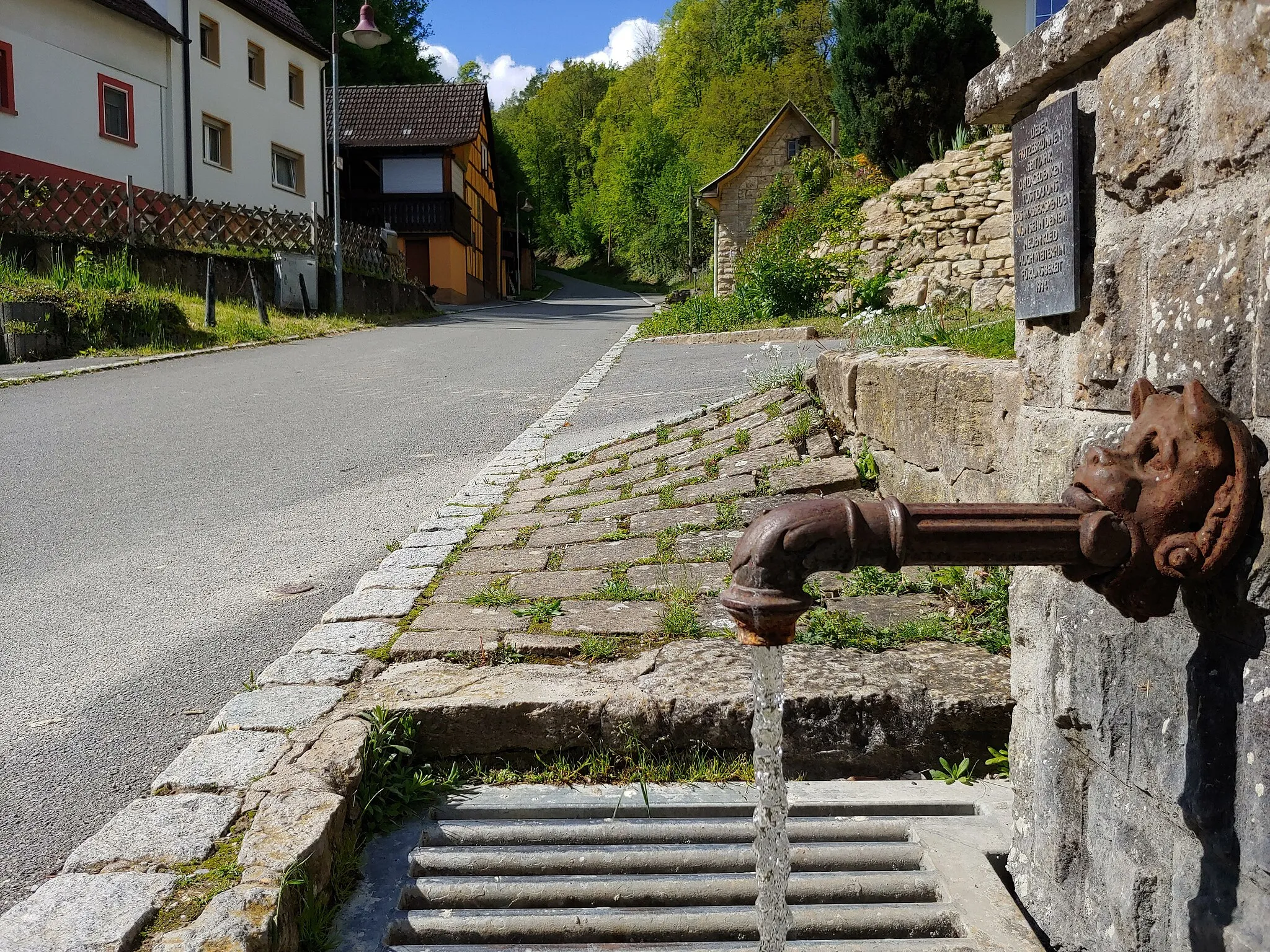 Photo showing: Die ehemalige Wasserversorgung von Winzenhofen.