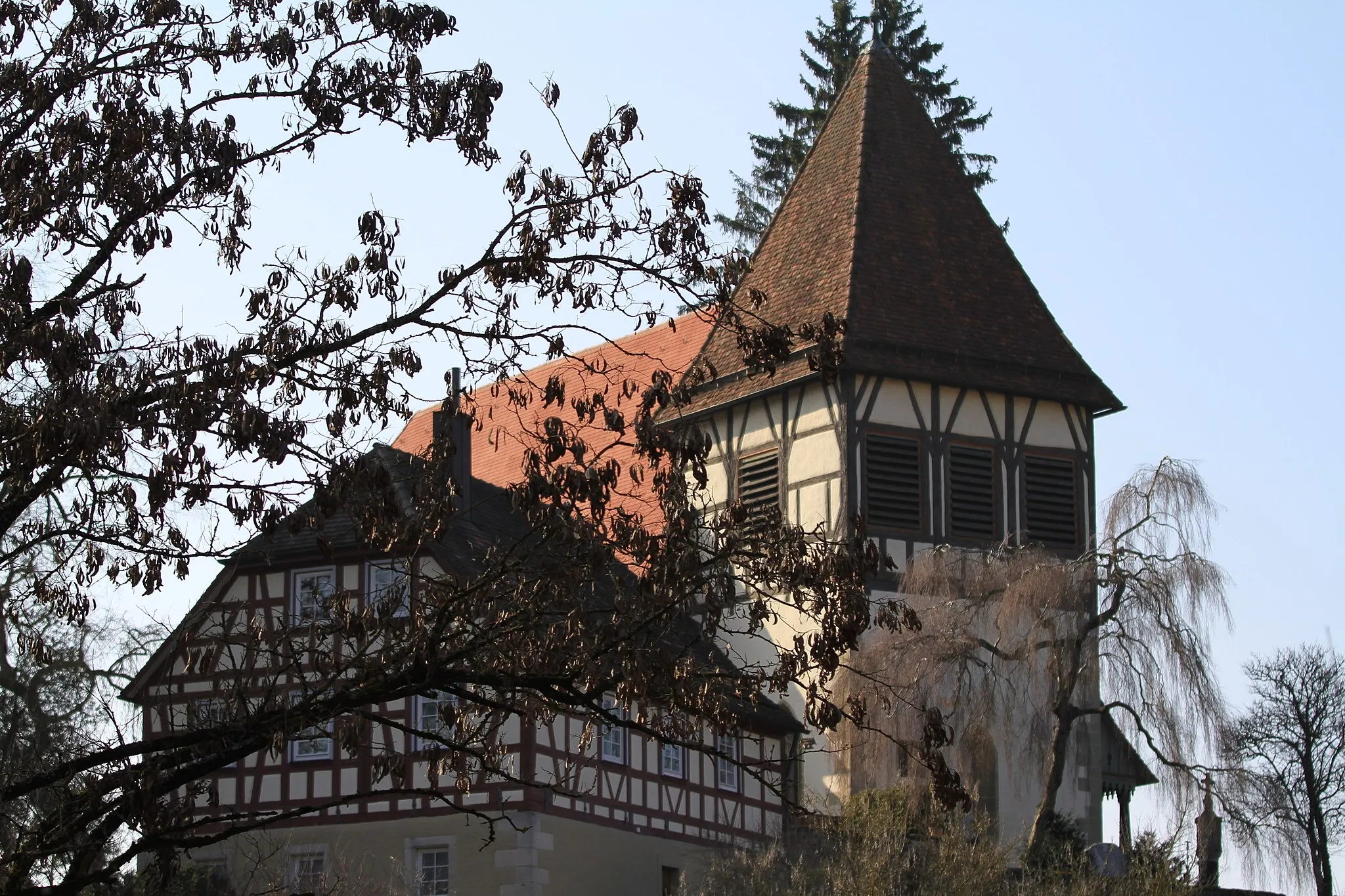 Photo showing: Die Walterichskirche in Murrhardt
