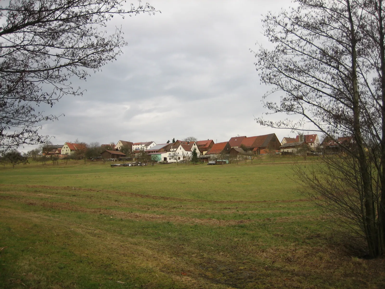 Photo showing: Village Siebenknie, part of Murrhardt.