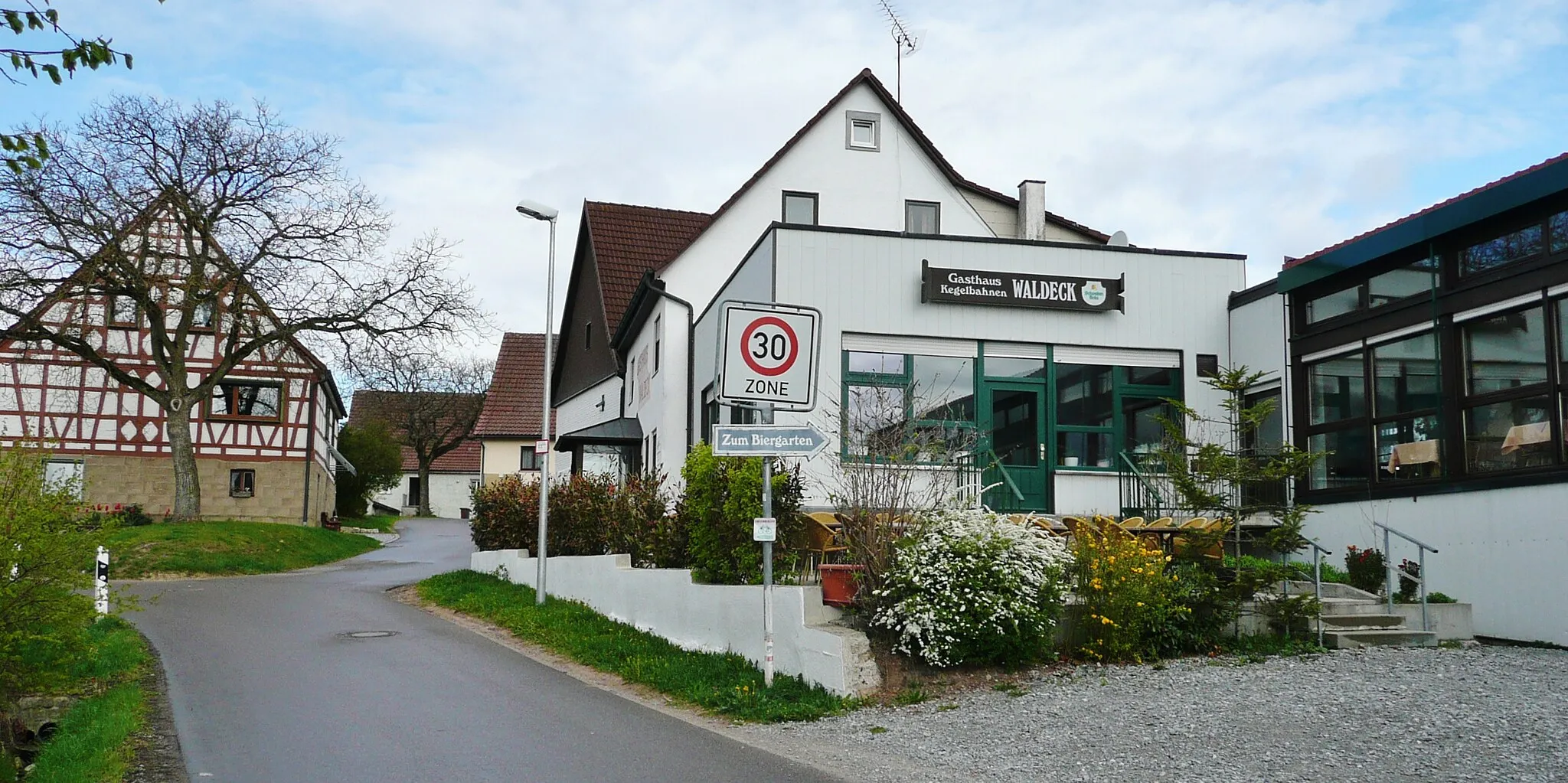 Photo showing: Restaurant Gasthaus Waldeck in Murrhardt-Siebenknie
