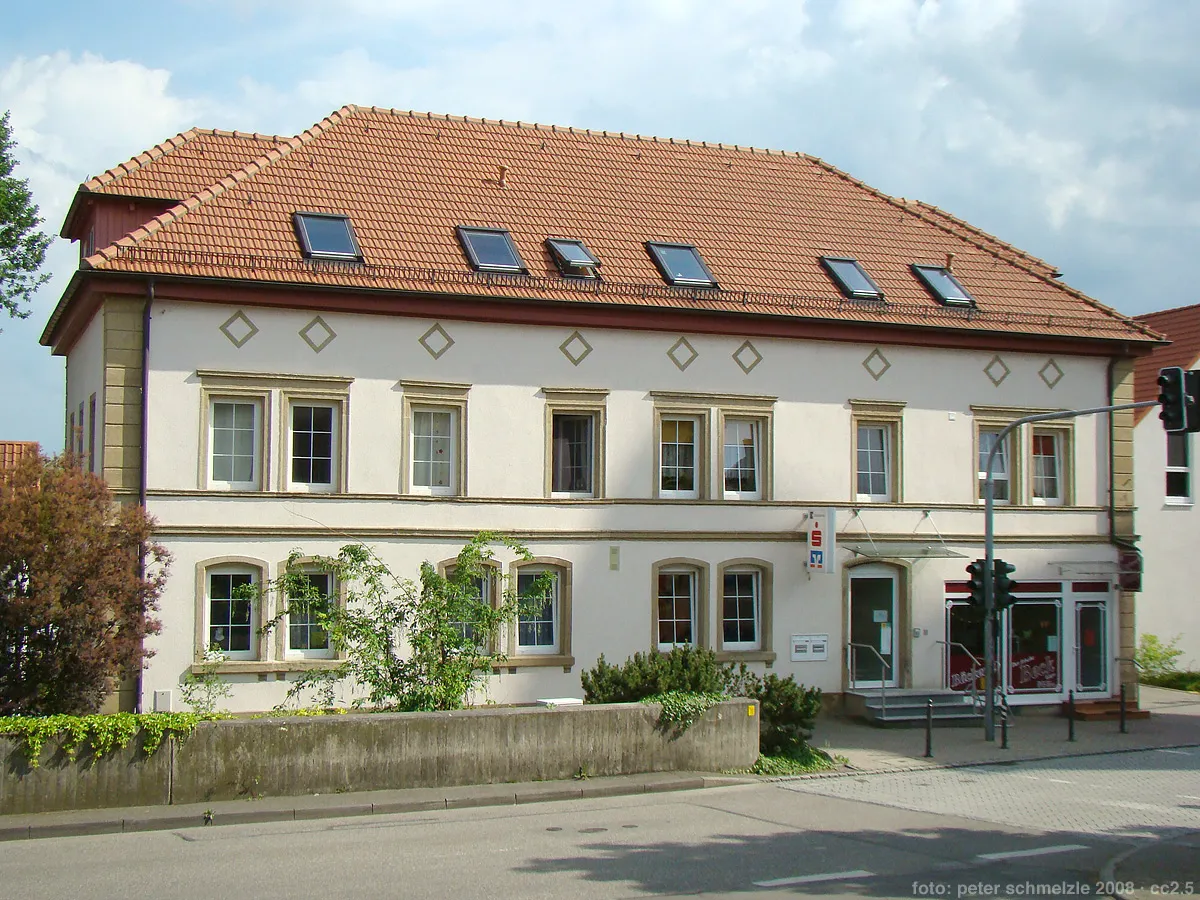 Photo showing: Historisches Gebäude im Ortsteil Schluchtern der Gemeinde Leingarten