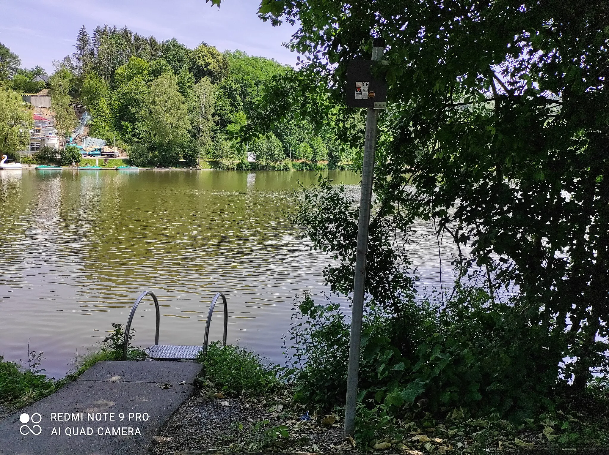 Photo showing: Waldsee in Fornsbach (Baden-Württemberg) am 21. Juni 2022