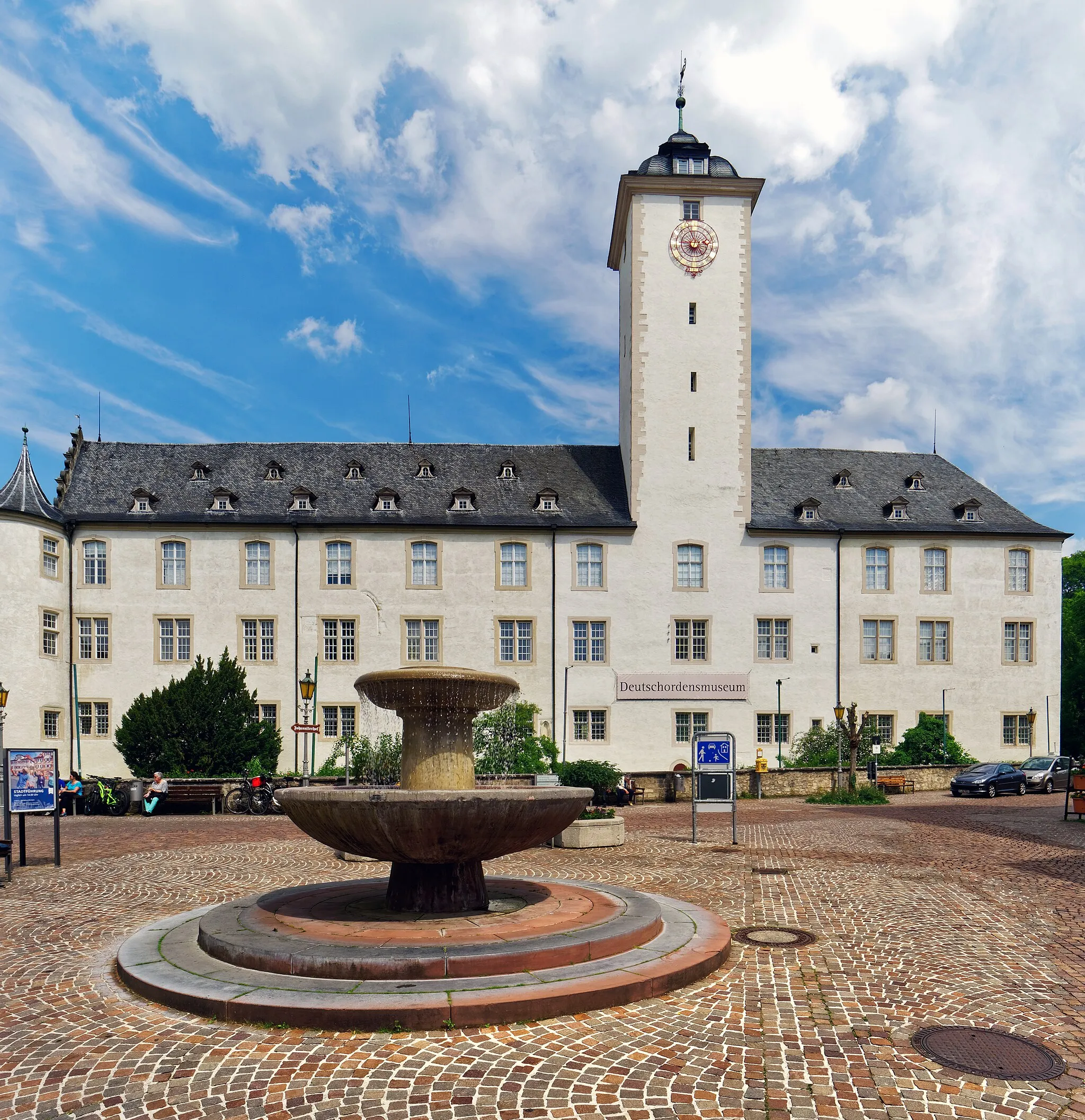 Photo showing: Das Deutschordensmuseum hat seinen Sitz im Schloss Bad Mergentheim.