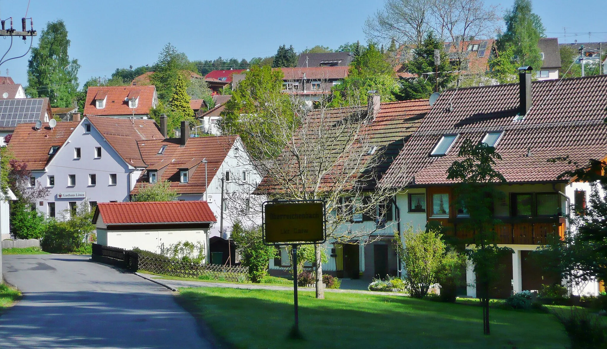 Photo showing: u. a. Gasthaus Löwen, Oberreichenbach