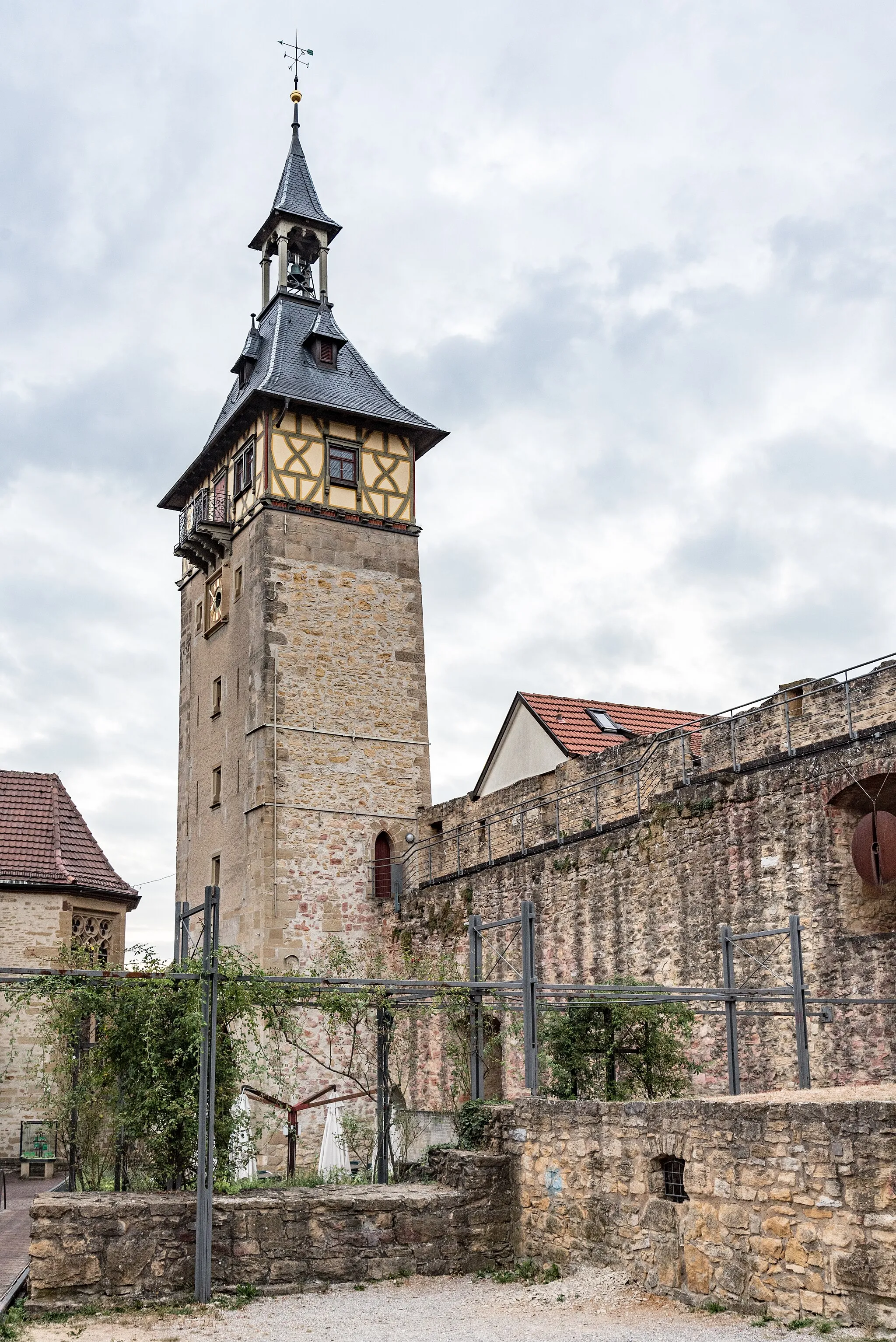 Photo showing: Marbach am Neckar, Stadtbefestigung, Oberer Torturm