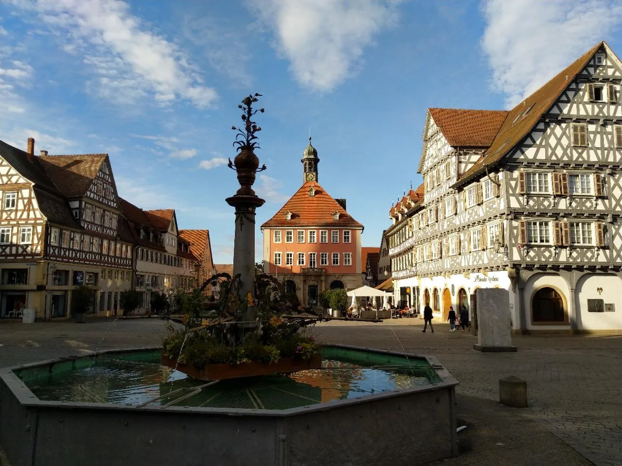 Photo showing: Am oberen Marktplatz in Schorndorf...