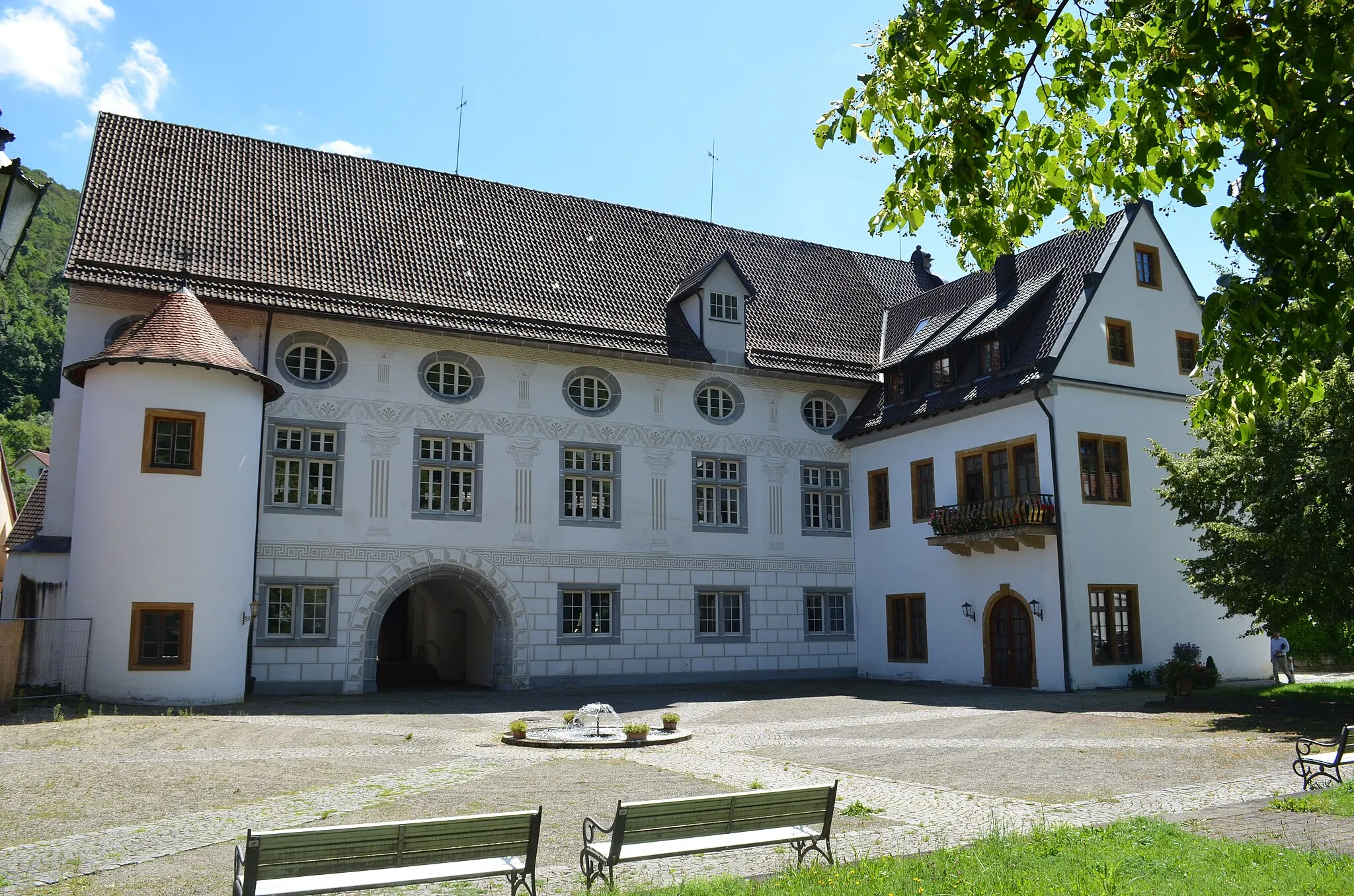 Photo showing: Wiesensteig, Schloss