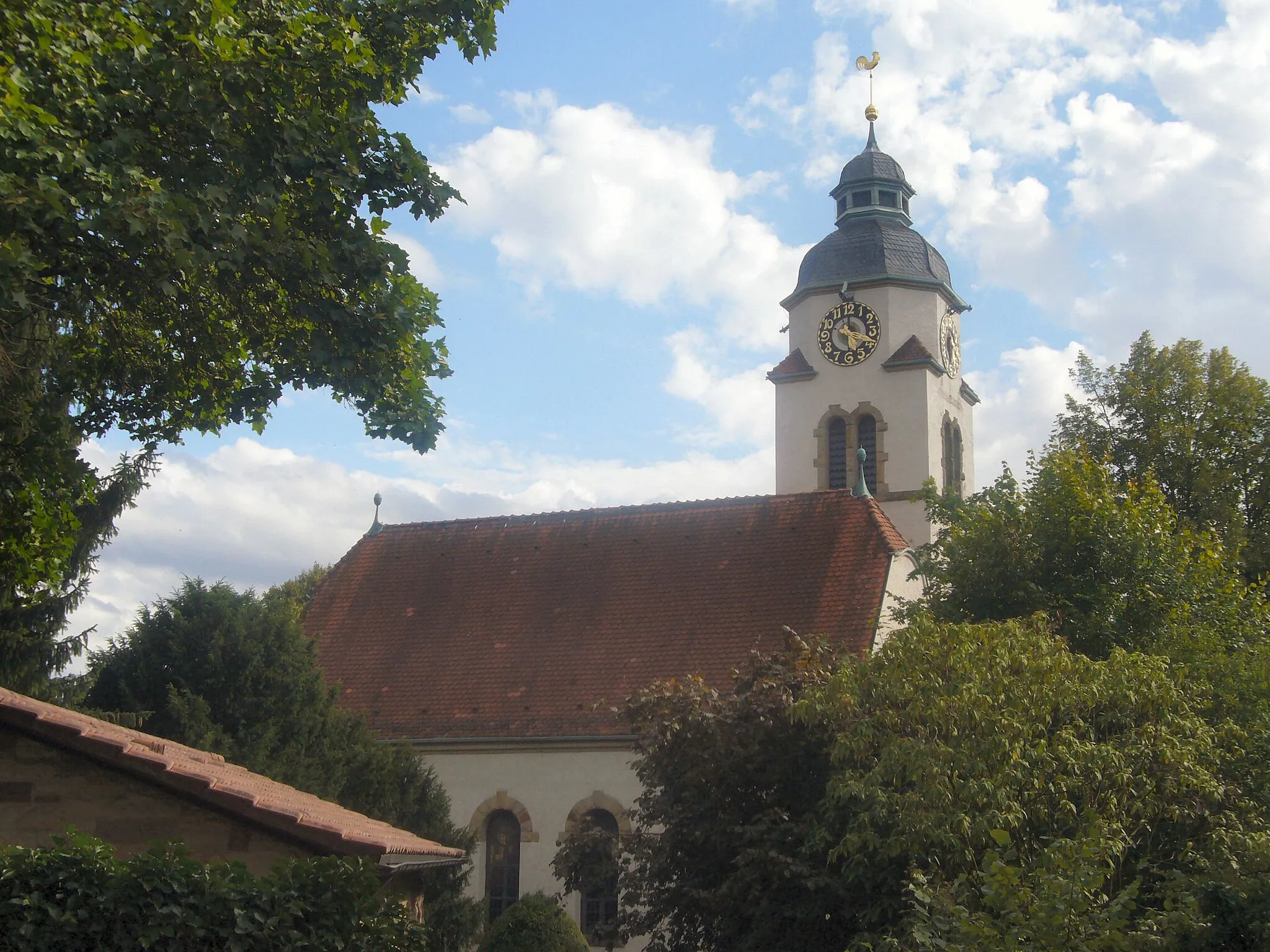 Photo showing: Christian church of Metterzimmern, village next to Bietigheim-Bissingen, Germany