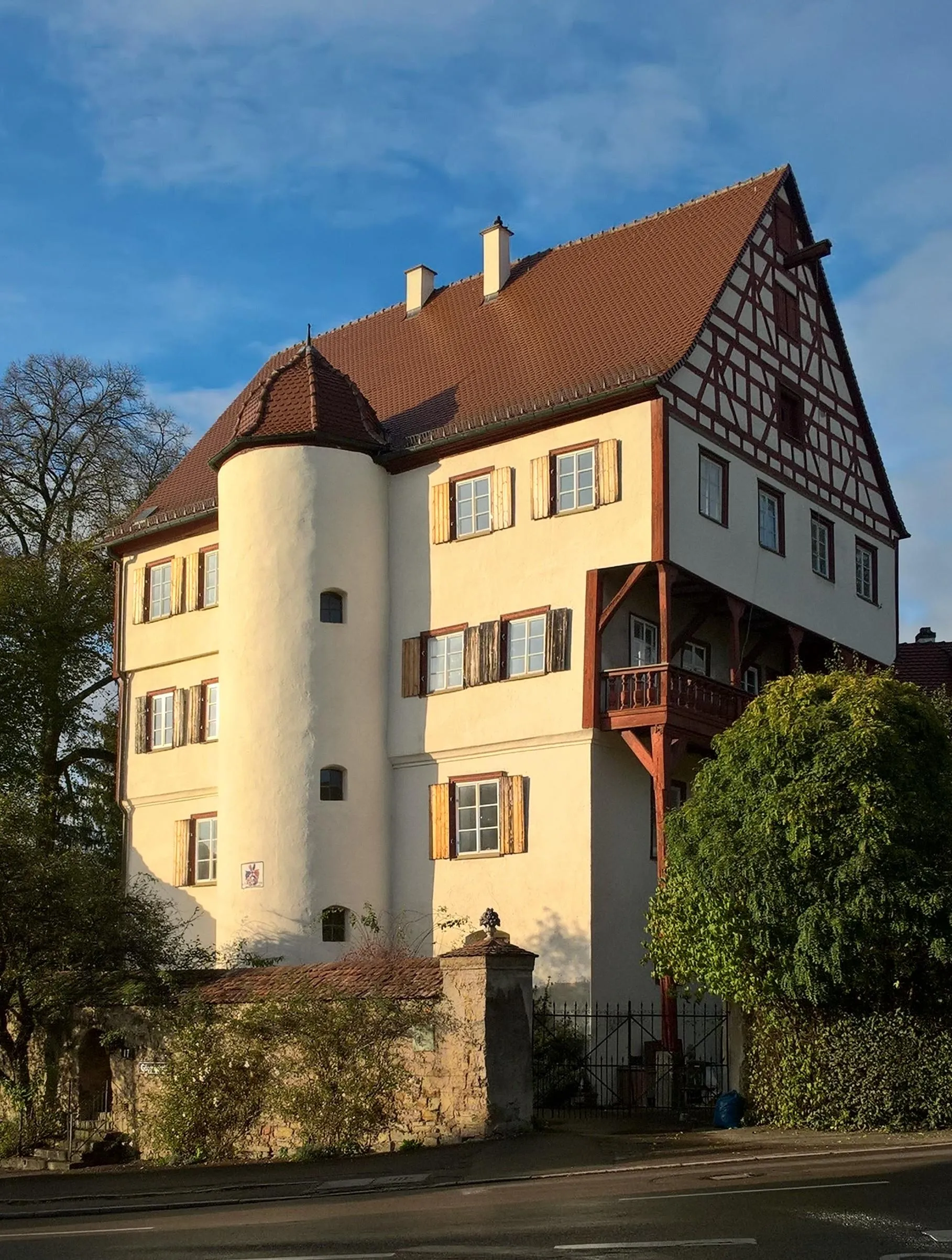 Photo showing: Ehemals Schloss der Freiherrn von Lang