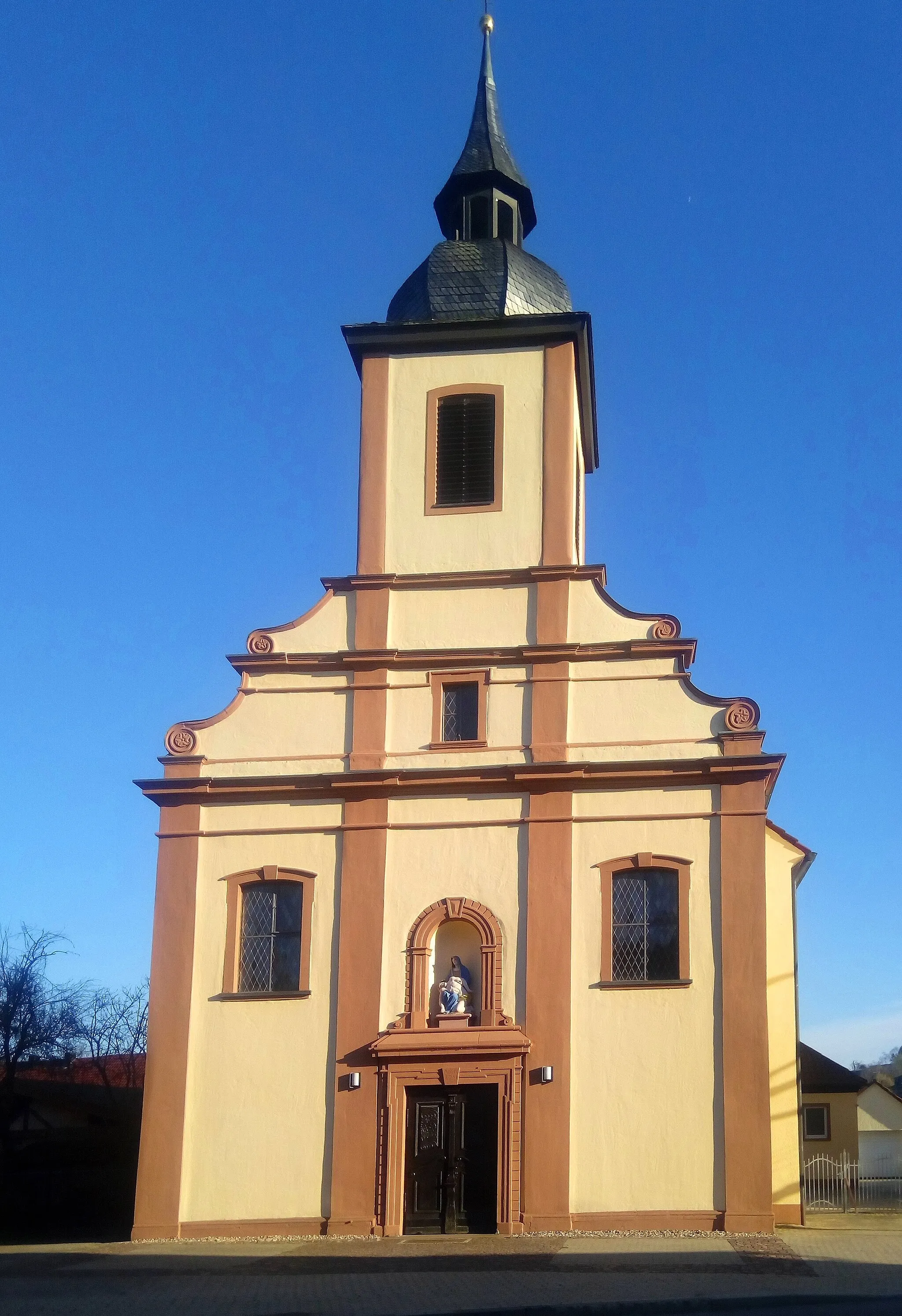 Photo showing: Eubigheim, kath. Kirche St. Maria