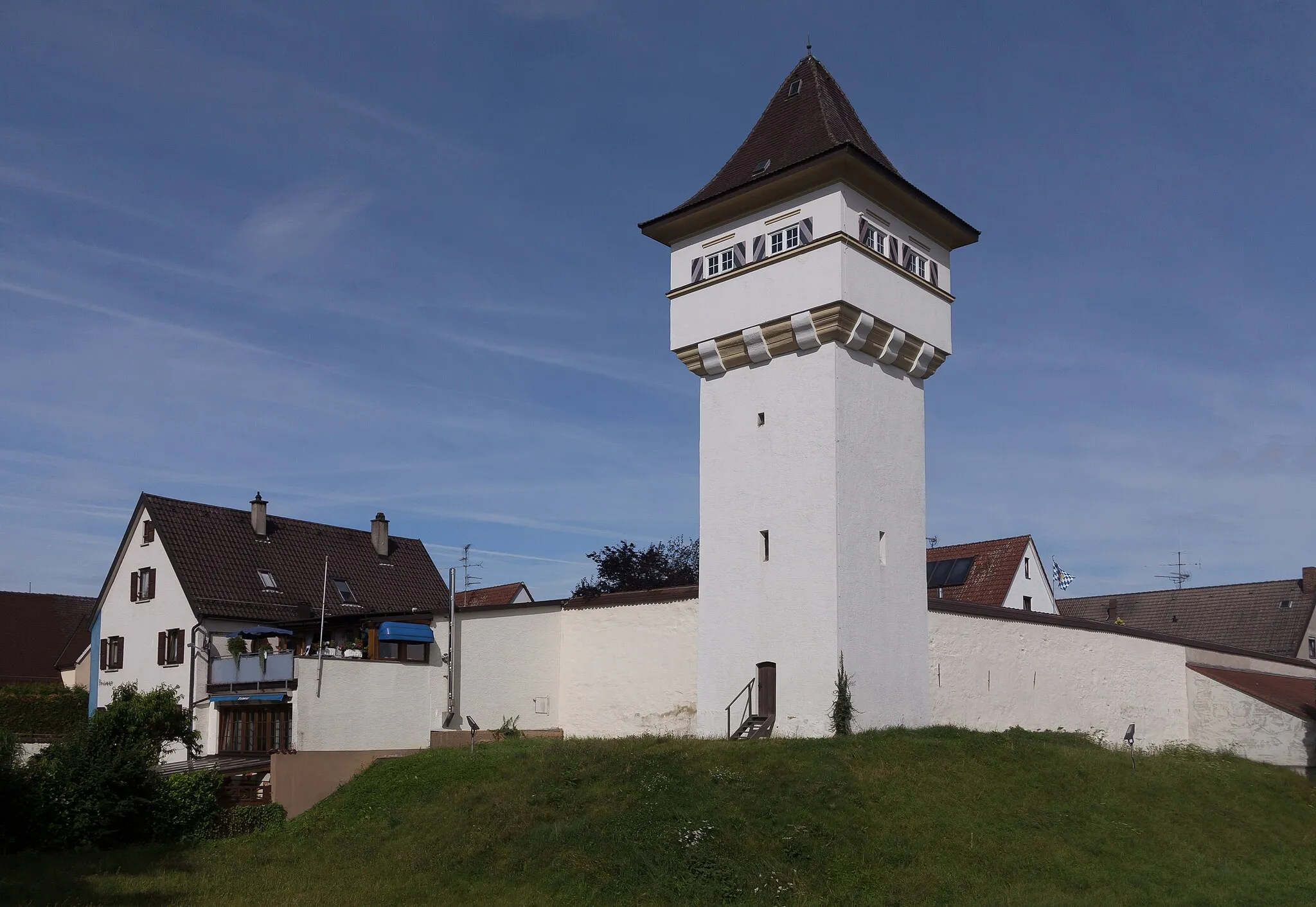 Photo showing: Leipheim, tower: der Hauselersturm