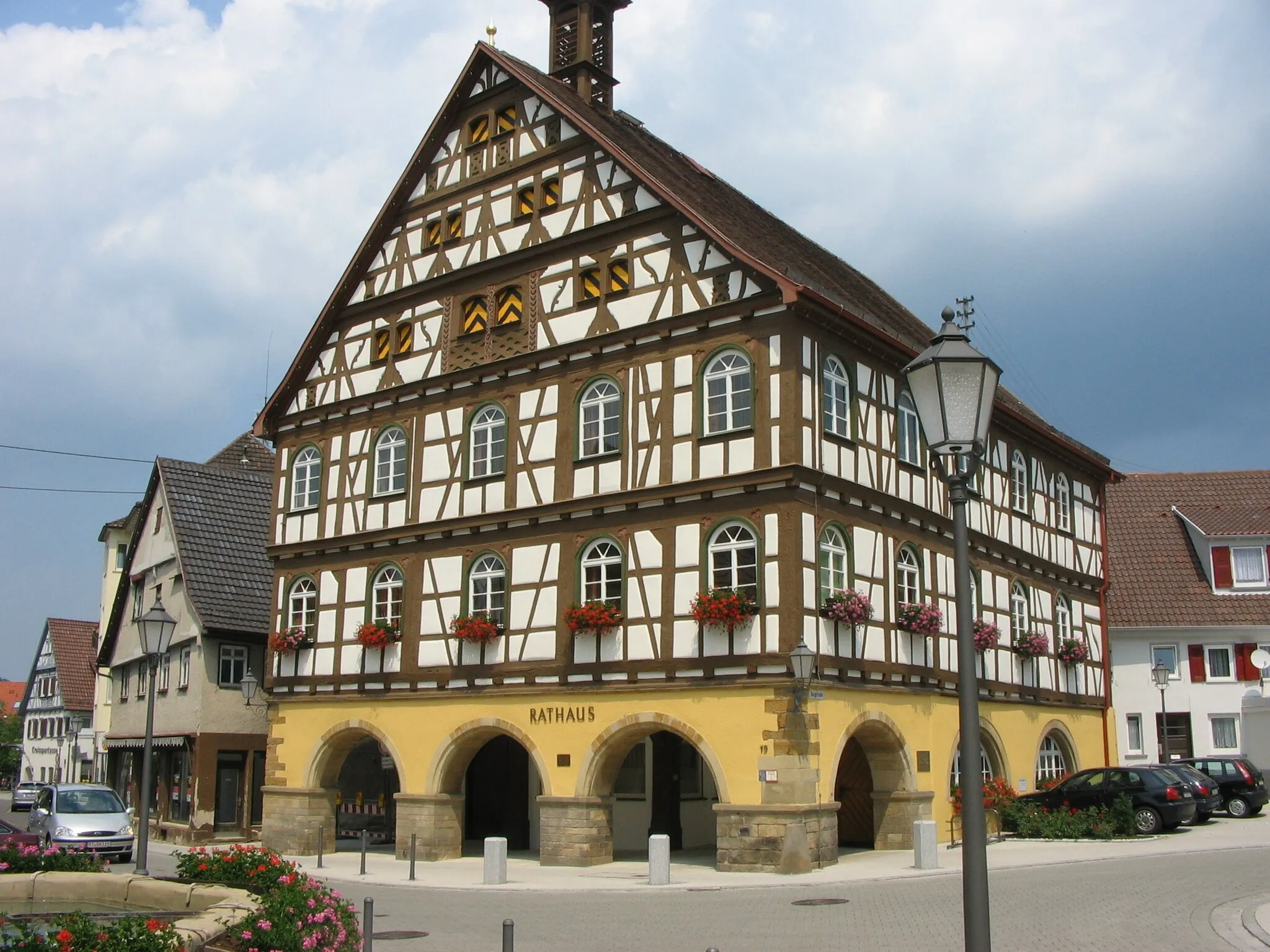 Photo showing: Town Hall of Neuffen, Germany