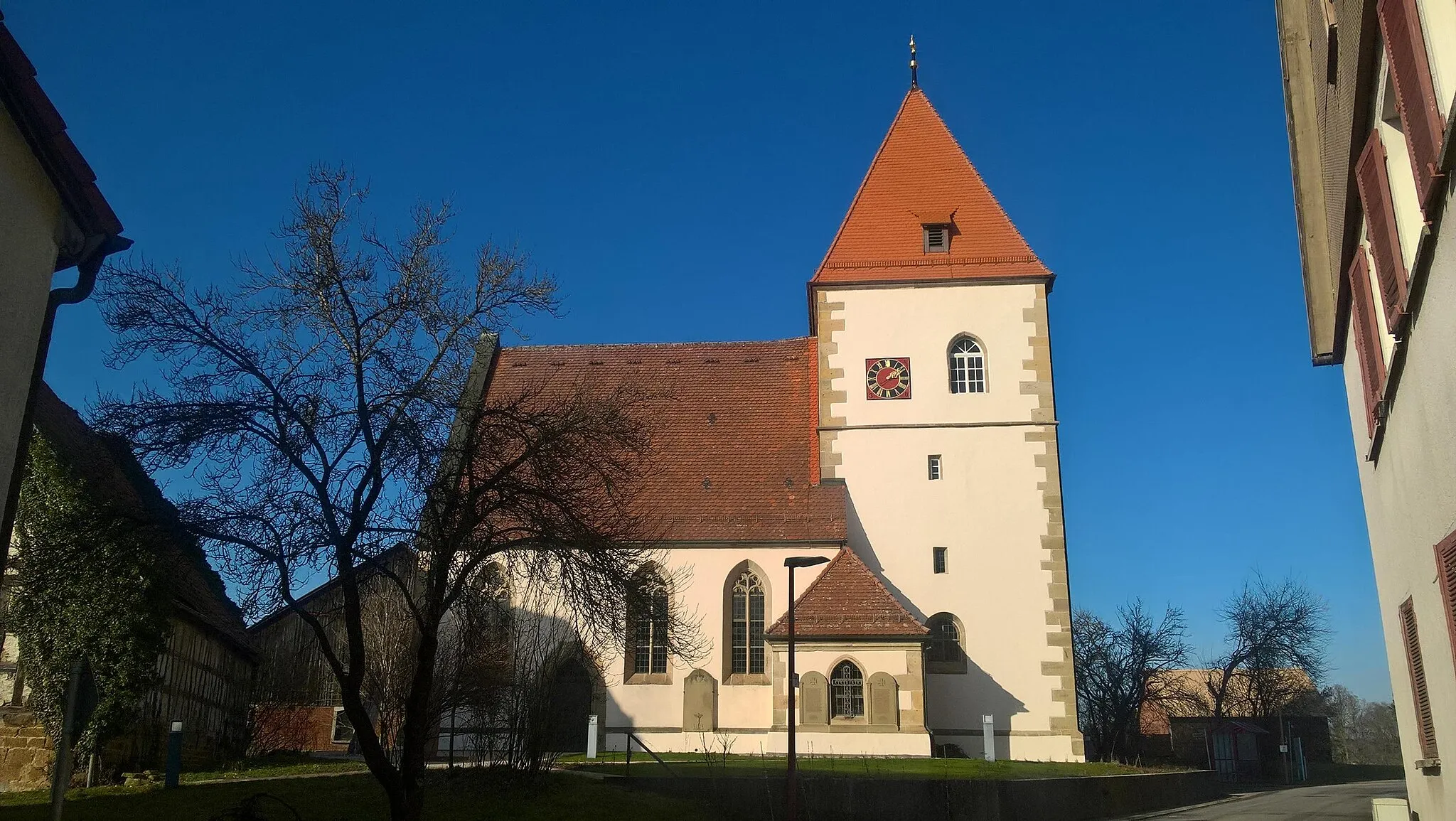 Photo showing: Kirche der evangelischen Kirchengemeinde Ruppertshofen.