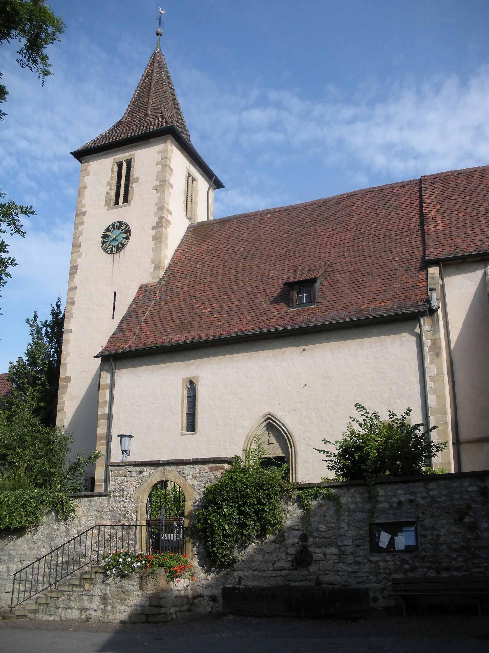 Photo showing: Protestant Church of St. Veit in Stuttgart-Mühlhausen