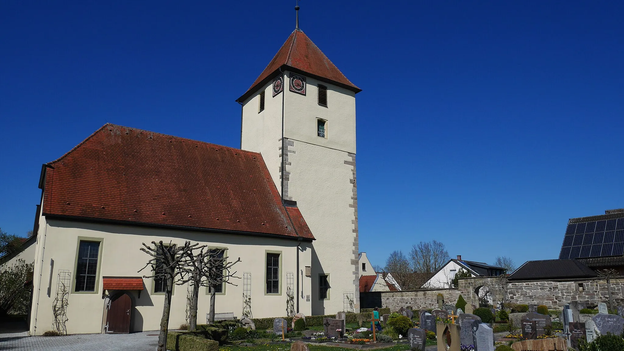 Photo showing: Evangelische Pfarrkirche Peter und Paul in Michelfeld.