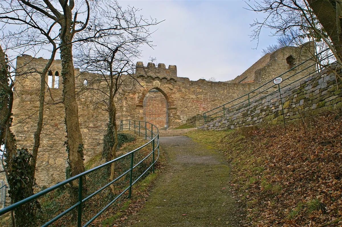 Photo showing: Aufgang zur Burg Löffelstelz