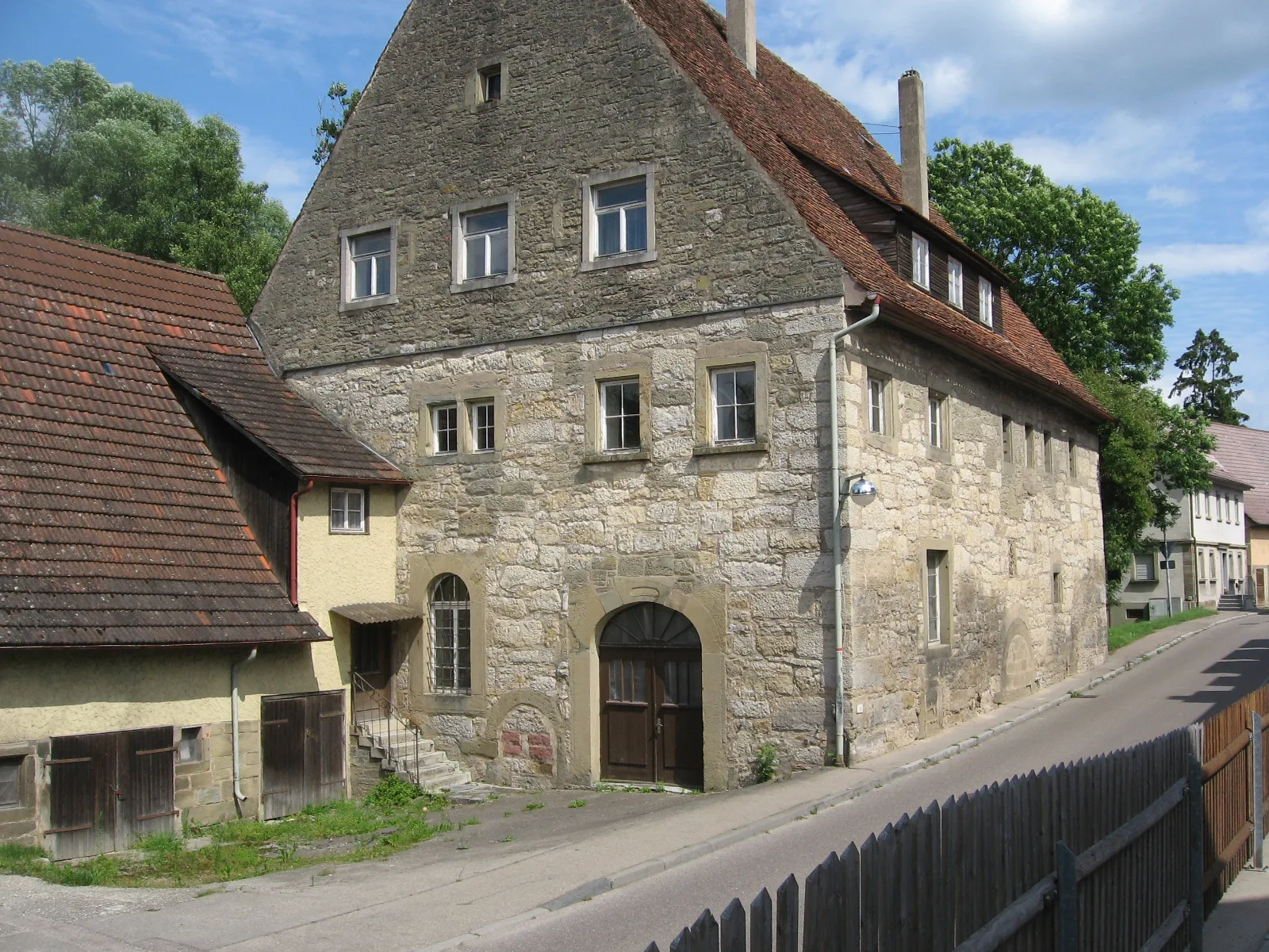 Photo showing: Obersontheim, Herrenmühle