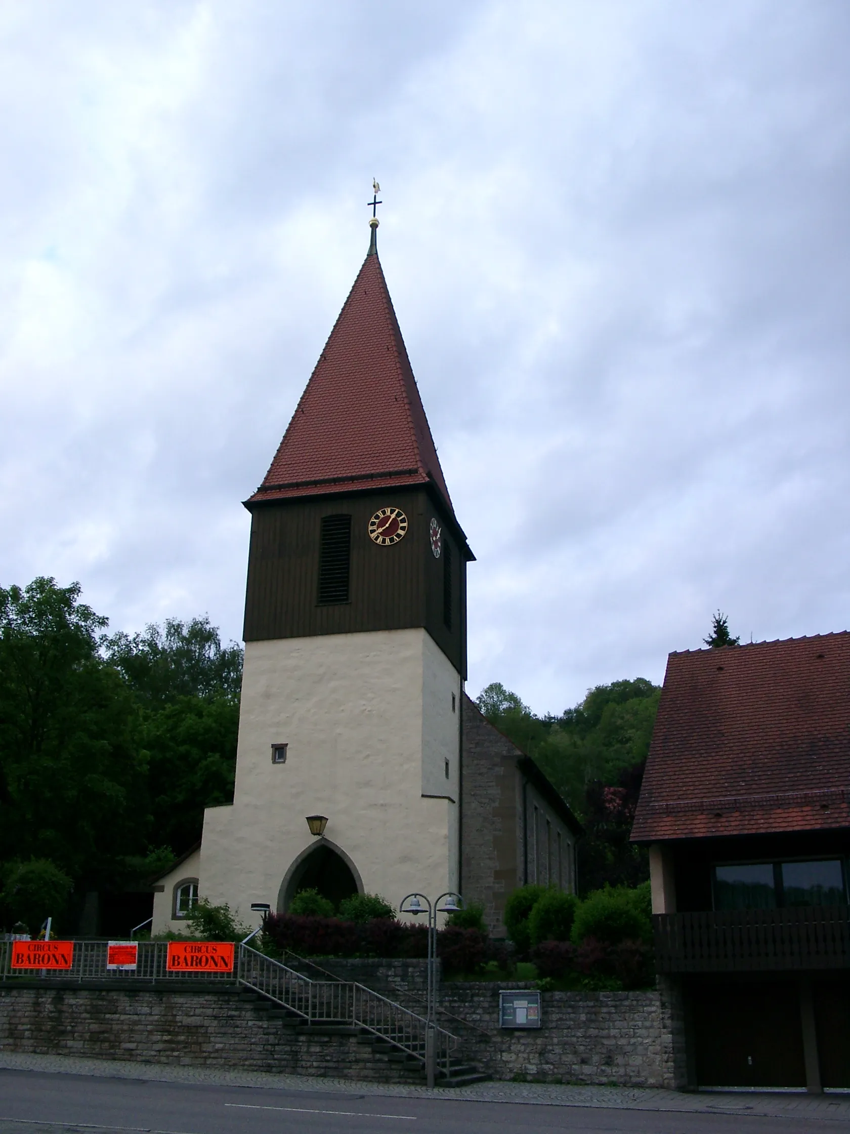 Photo showing: Schwäbisch Hall, Stadtteil Gelbingen, Pfarrkirche