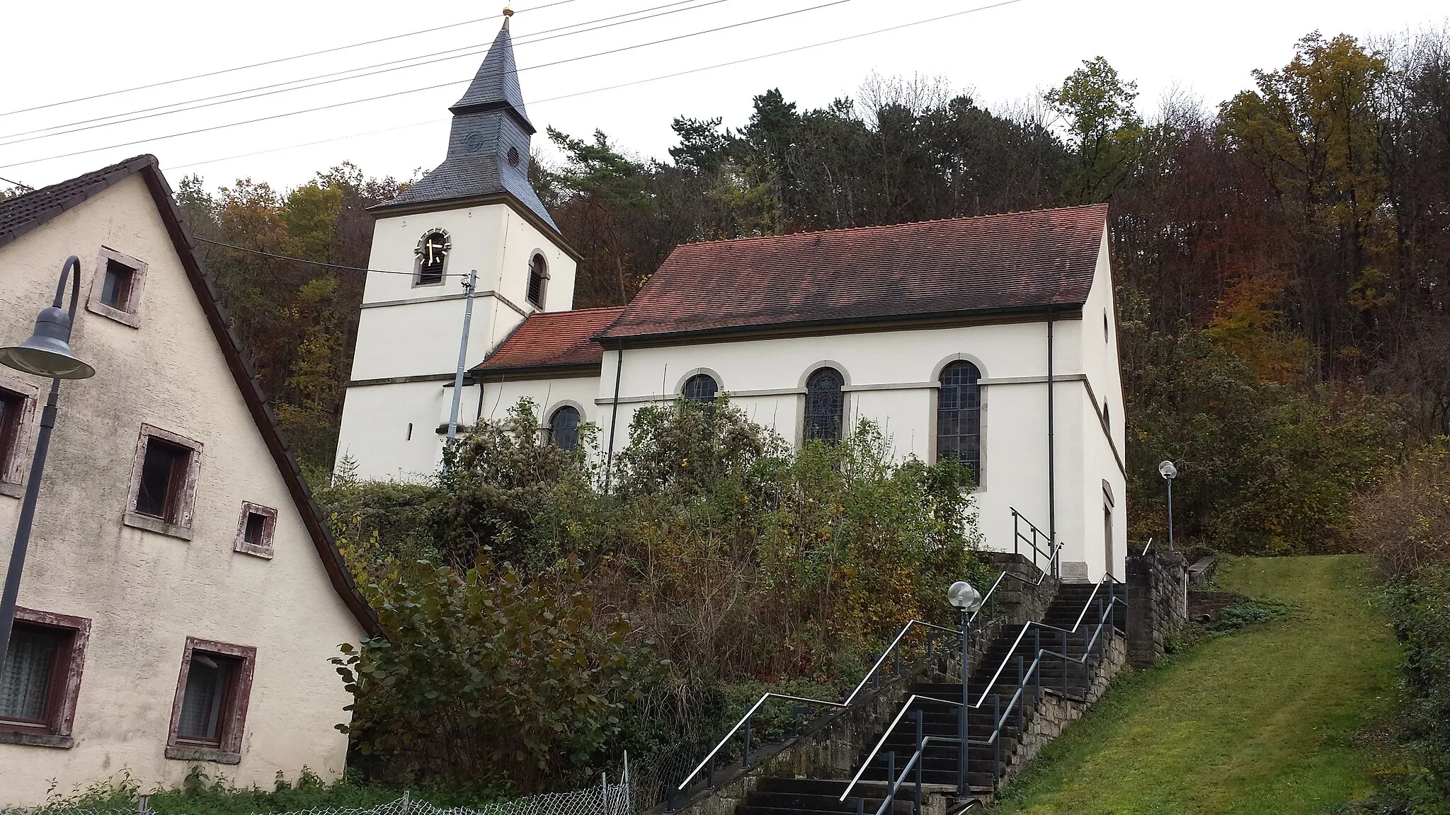 Photo showing: Die Laurentiuskirche in Paimar.